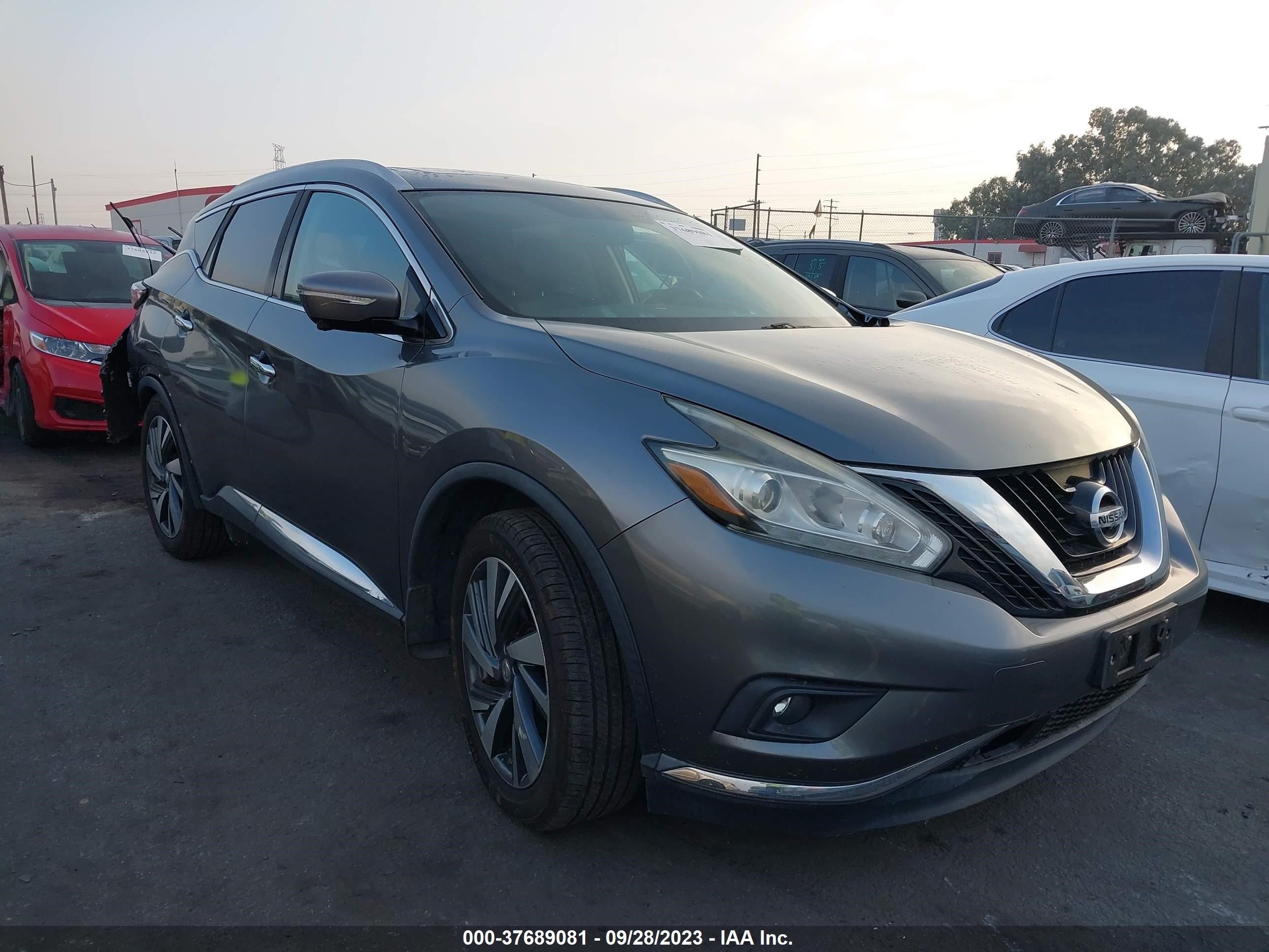 NISSAN MURANO 2015 5n1az2mg2fn217795