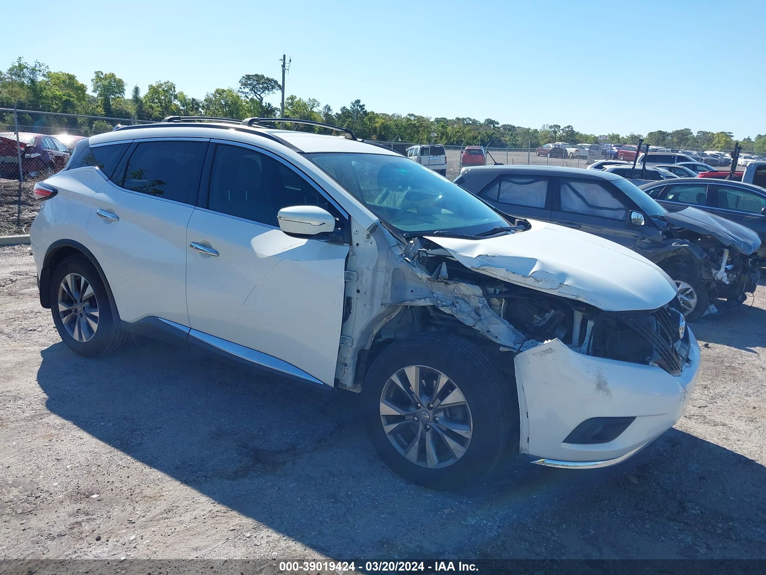 NISSAN MURANO 2015 5n1az2mg2fn245144