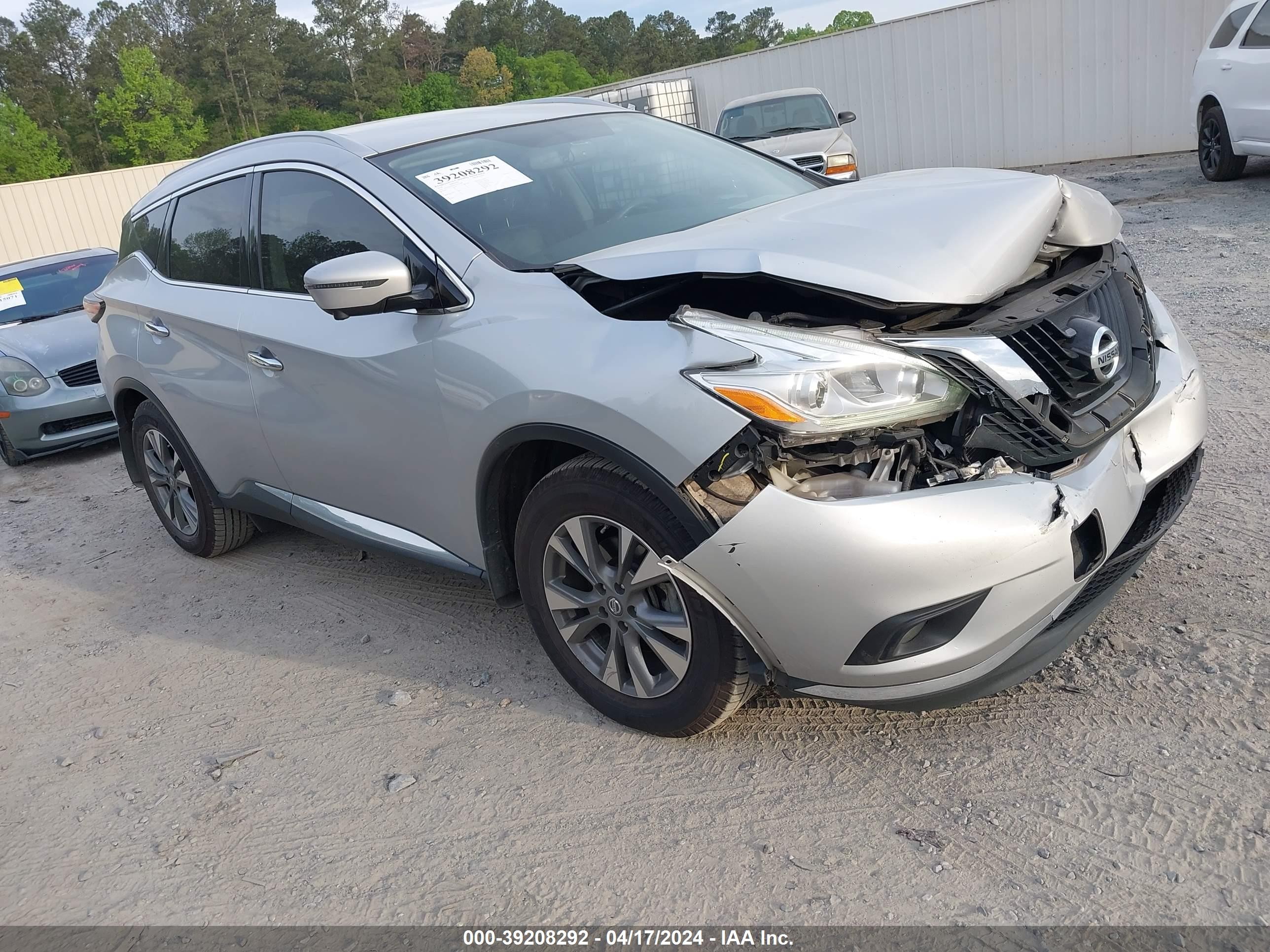 NISSAN MURANO 2016 5n1az2mg2gn145904