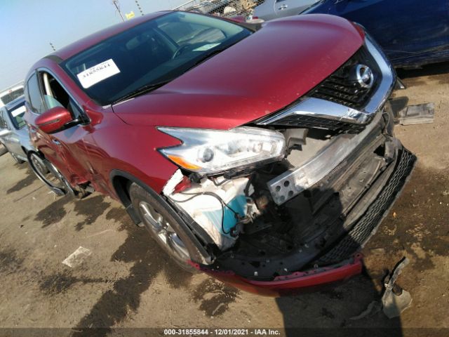 NISSAN MURANO 2017 5n1az2mg2hn135018