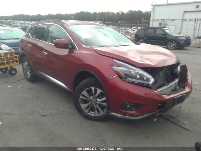 NISSAN MURANO 2018 5n1az2mg2jn119049