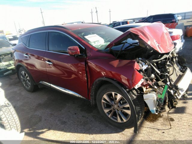 NISSAN MURANO 2018 5n1az2mg2jn139320