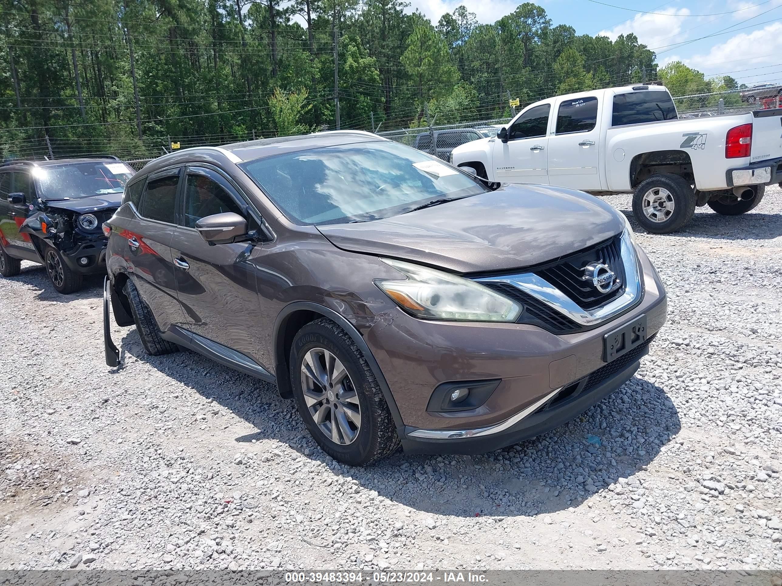 NISSAN MURANO 2015 5n1az2mg3fn213609