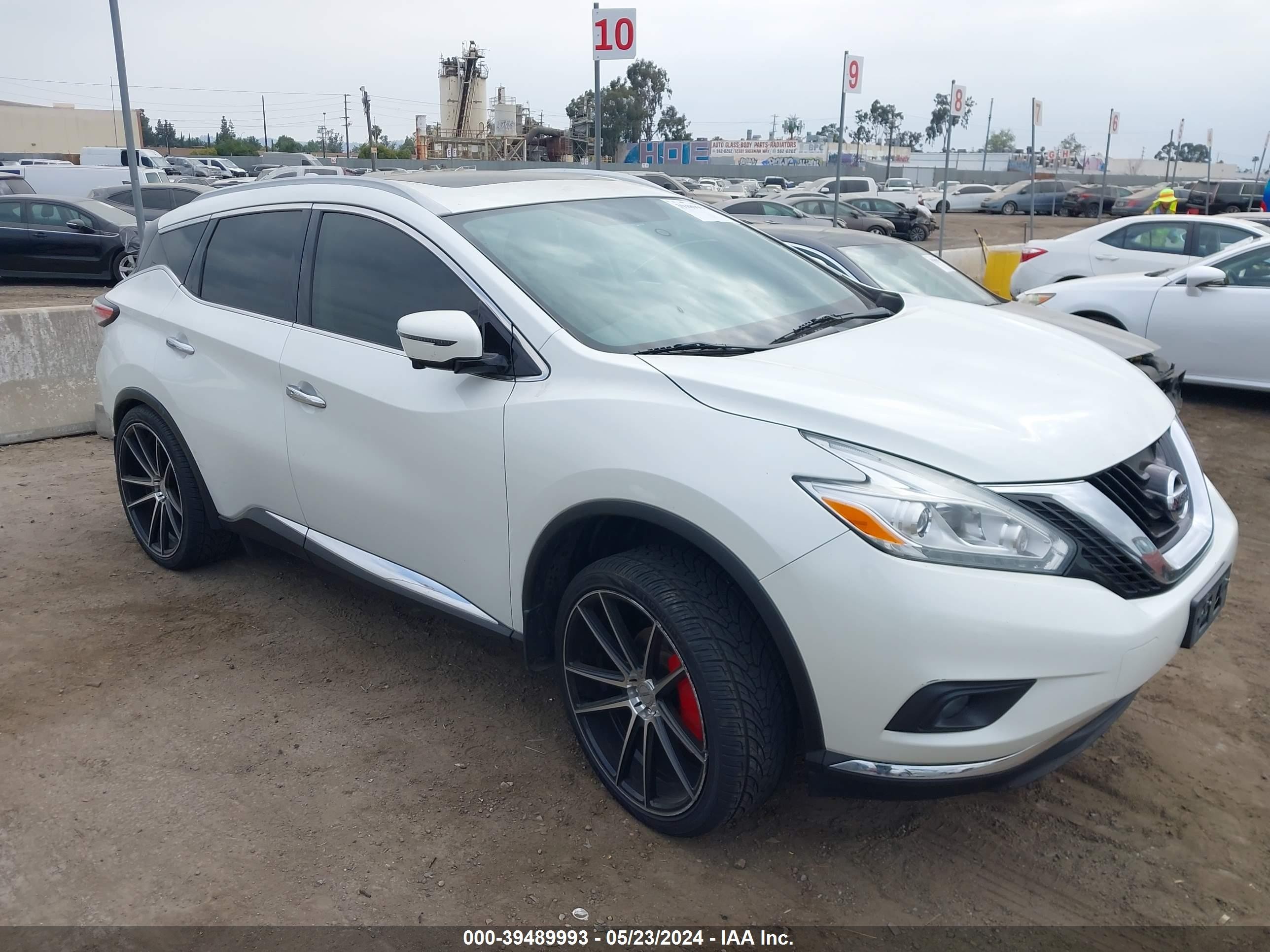 NISSAN MURANO 2017 5n1az2mg3hn195485