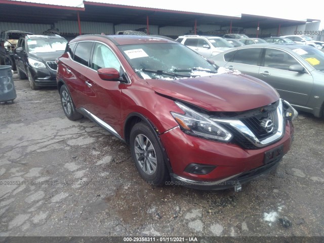 NISSAN MURANO 2018 5n1az2mg3jn132232