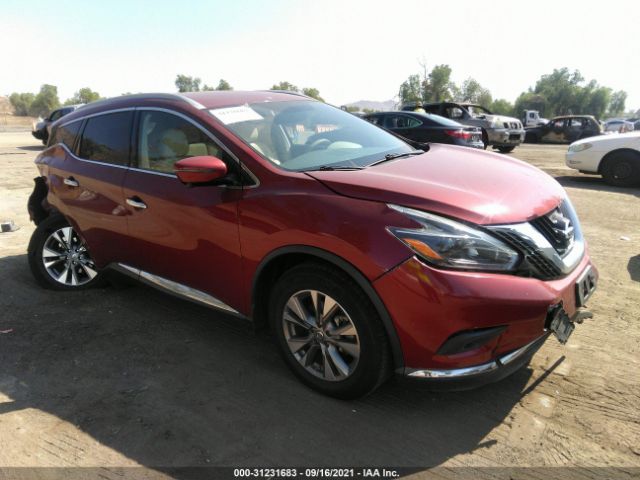 NISSAN MURANO 2018 5n1az2mg3jn163285