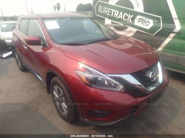 NISSAN MURANO 2018 5n1az2mg3jn190597