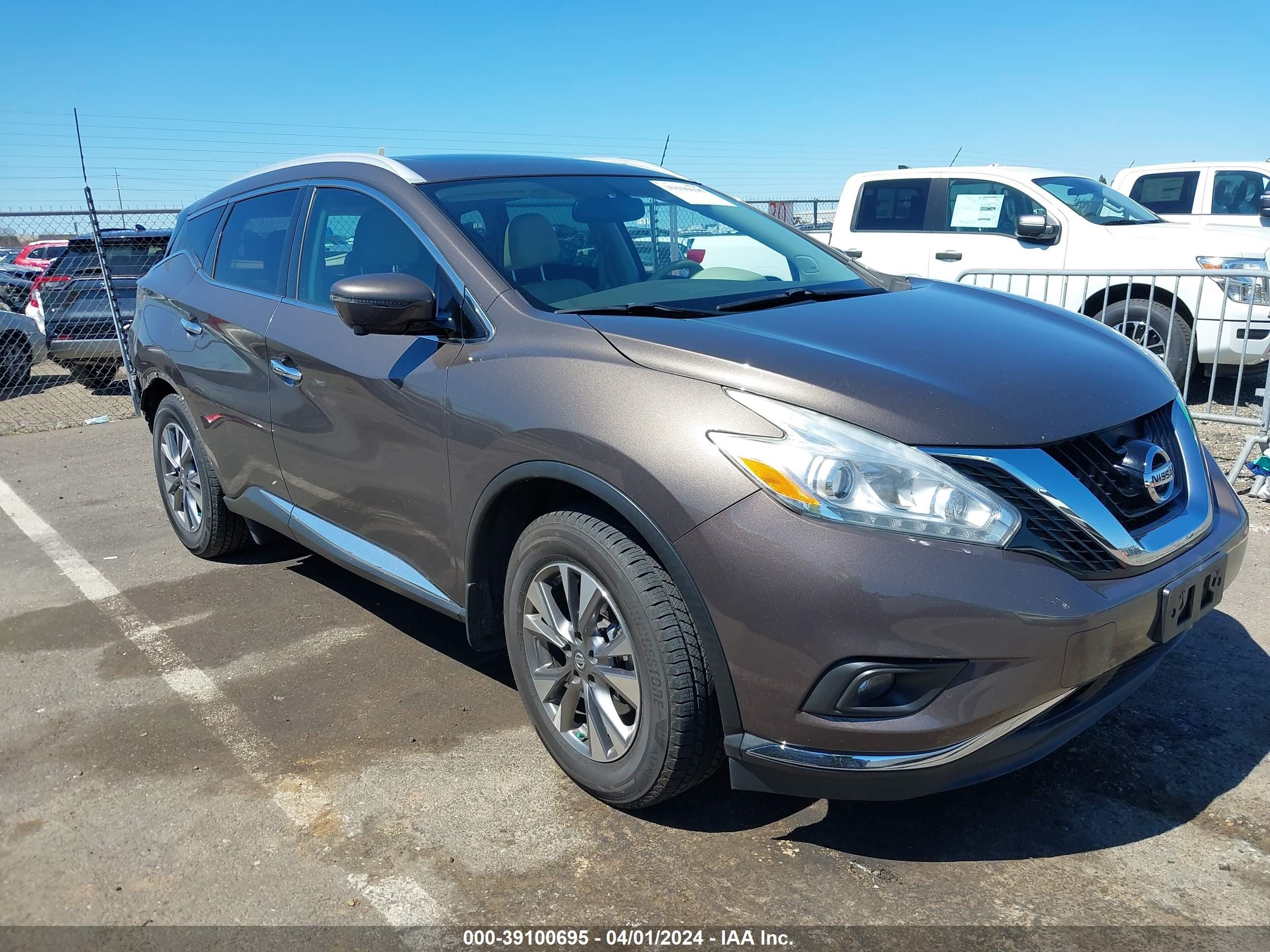 NISSAN MURANO 2016 5n1az2mg4gn124892