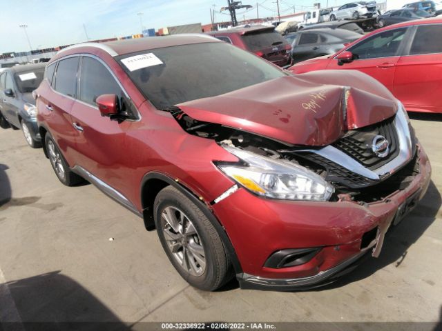 NISSAN MURANO 2017 5n1az2mg4hn125672