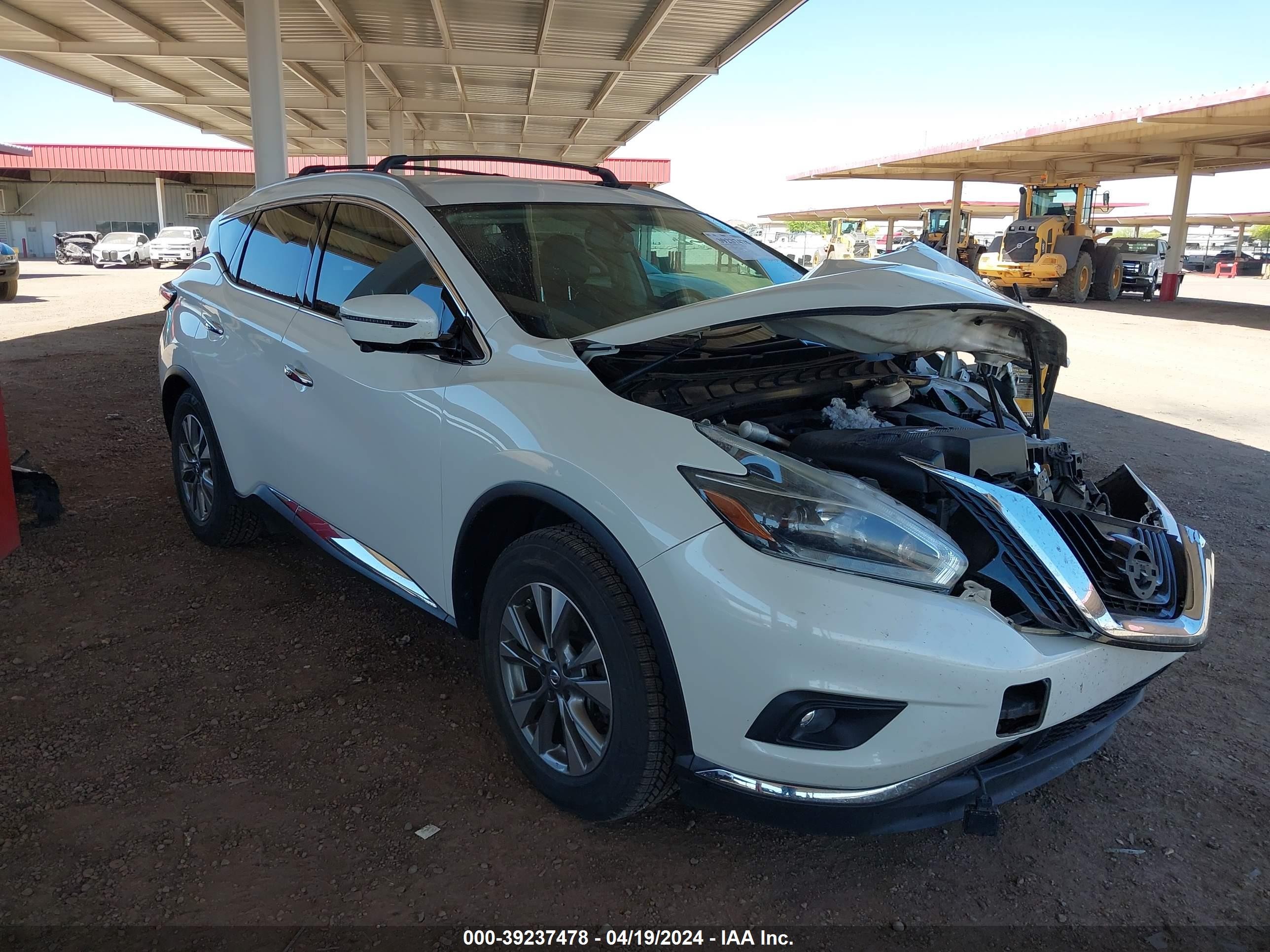 NISSAN MURANO 2018 5n1az2mg4jn102284