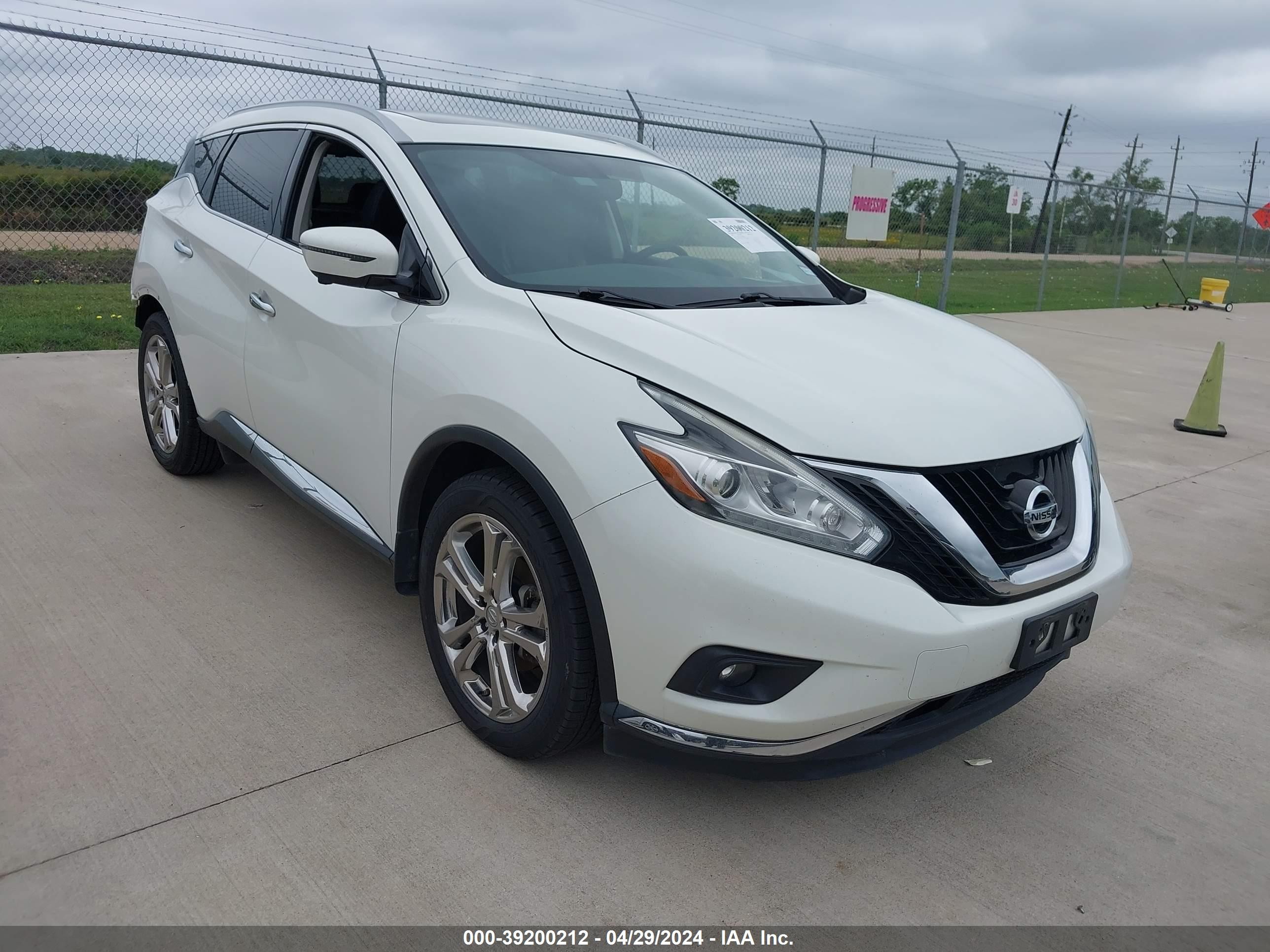 NISSAN MURANO 2017 5n1az2mg6hn199496