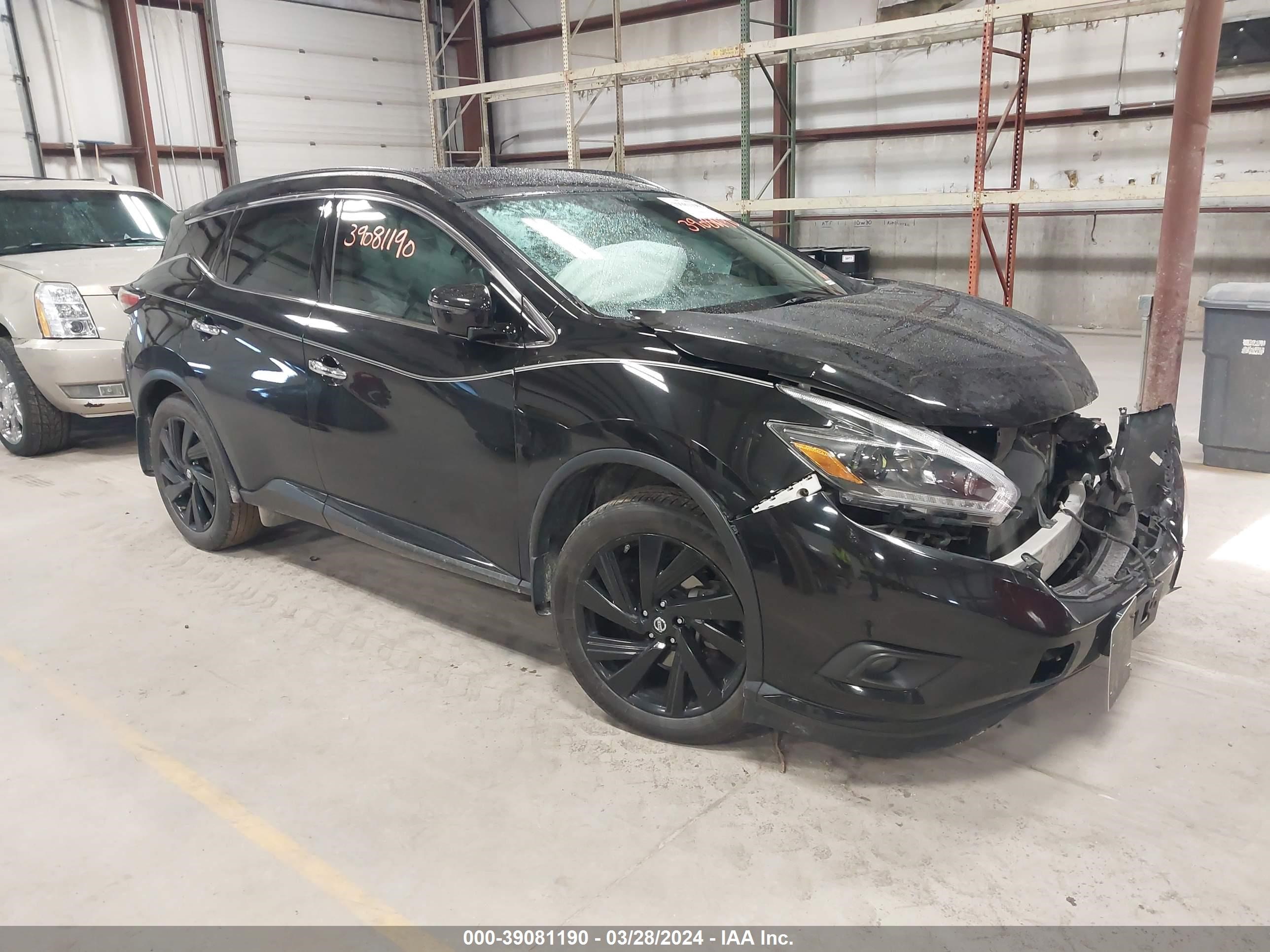 NISSAN MURANO 2018 5n1az2mg6jn128286