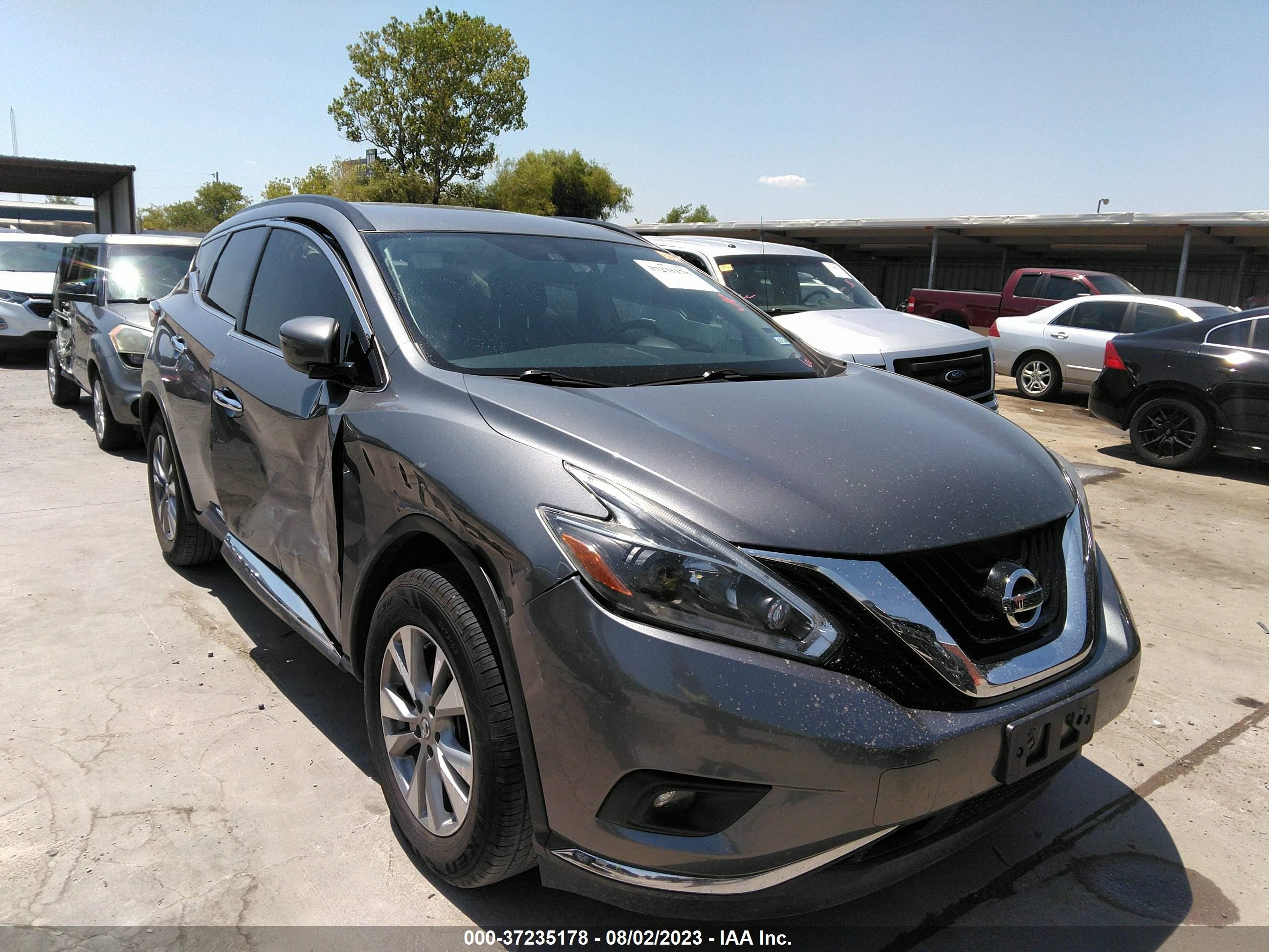 NISSAN MURANO 2018 5n1az2mg6jn148408