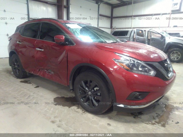 NISSAN MURANO 2018 5n1az2mg6jn186317