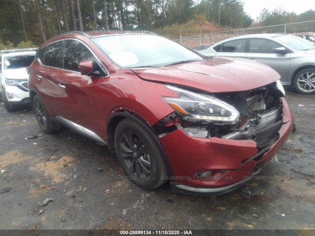 NISSAN MURANO 2018 5n1az2mg6jn192134