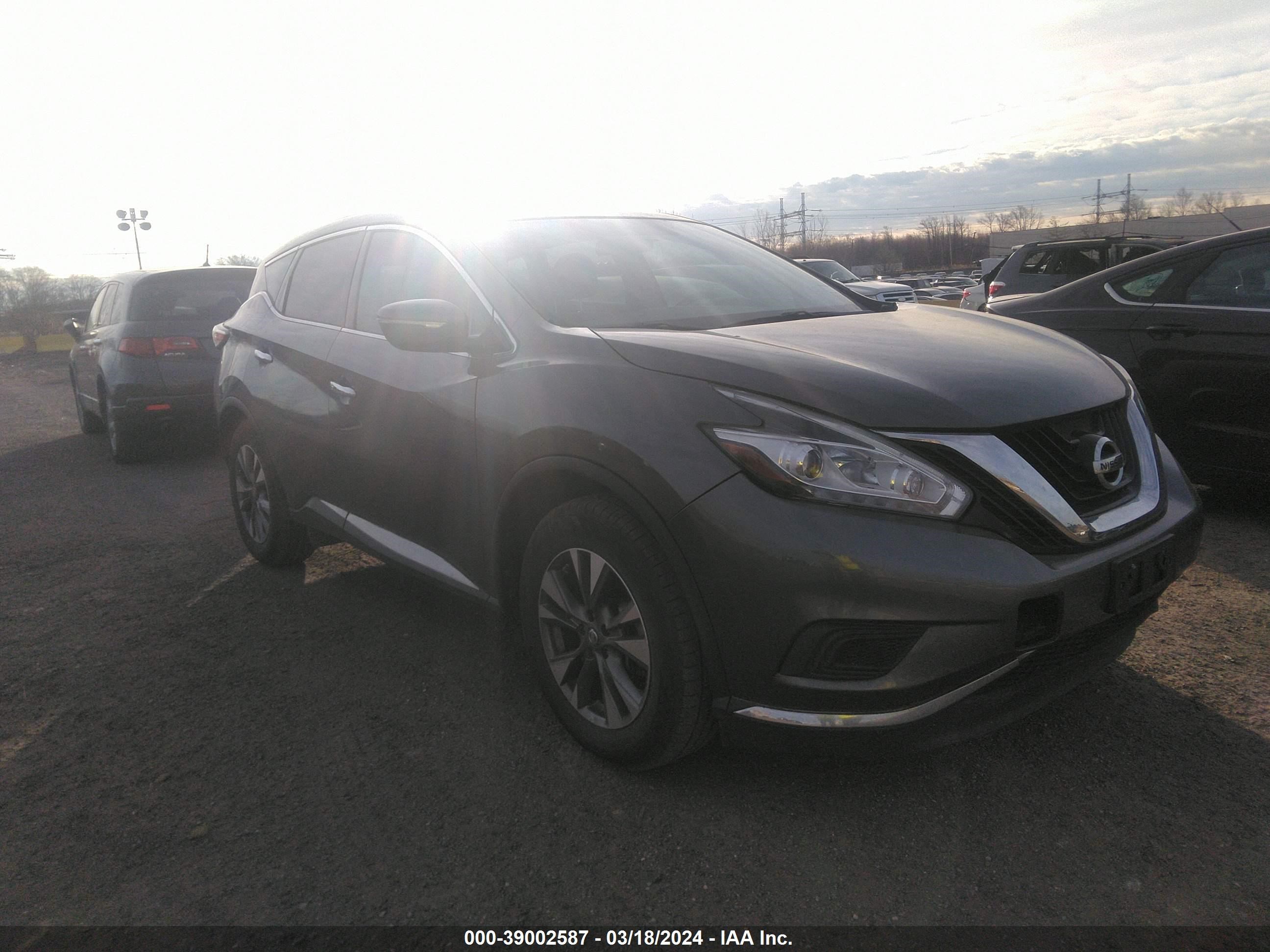 NISSAN MURANO 2015 5n1az2mg8fn276754