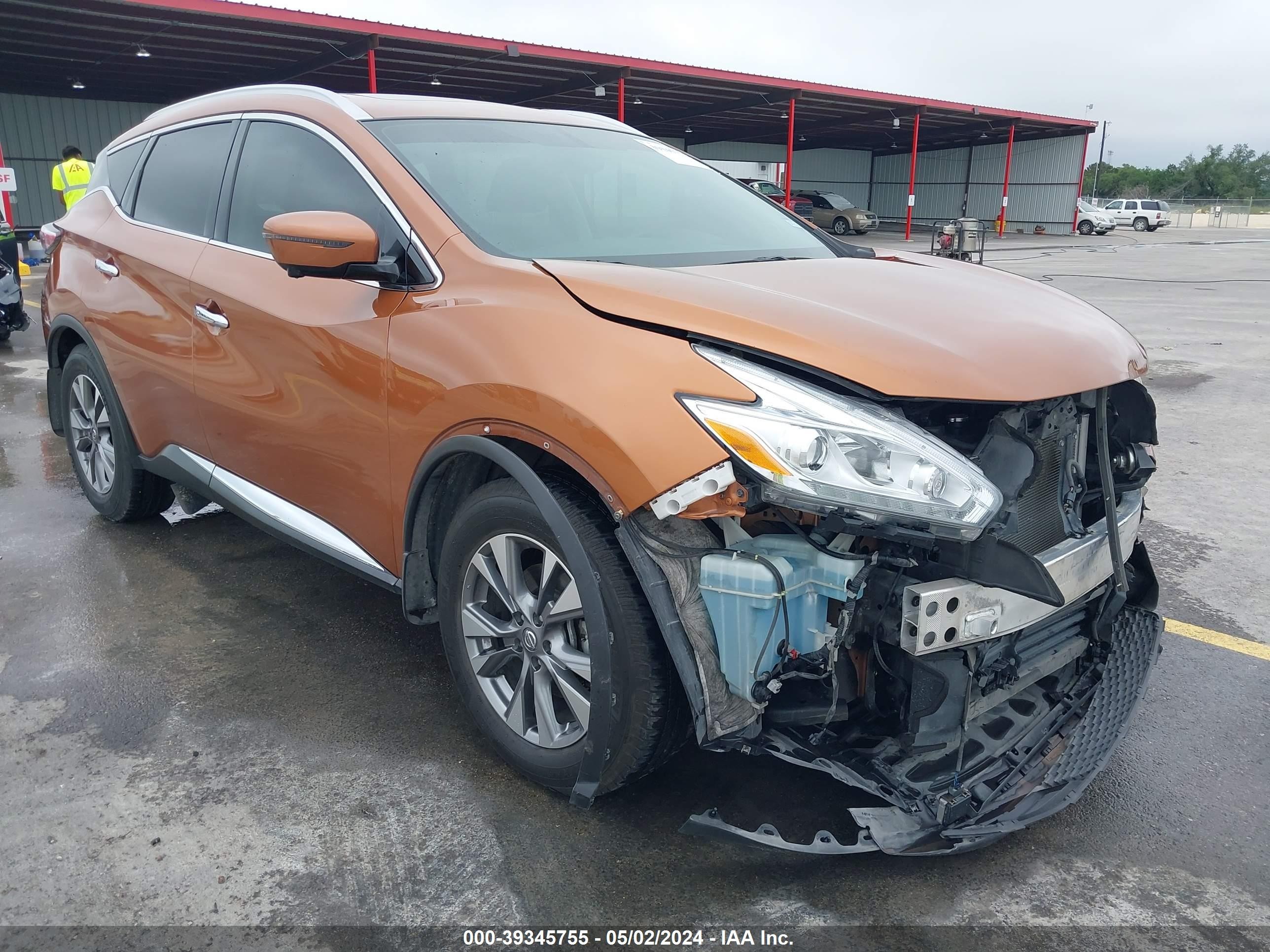 NISSAN MURANO 2016 5n1az2mg8gn109229