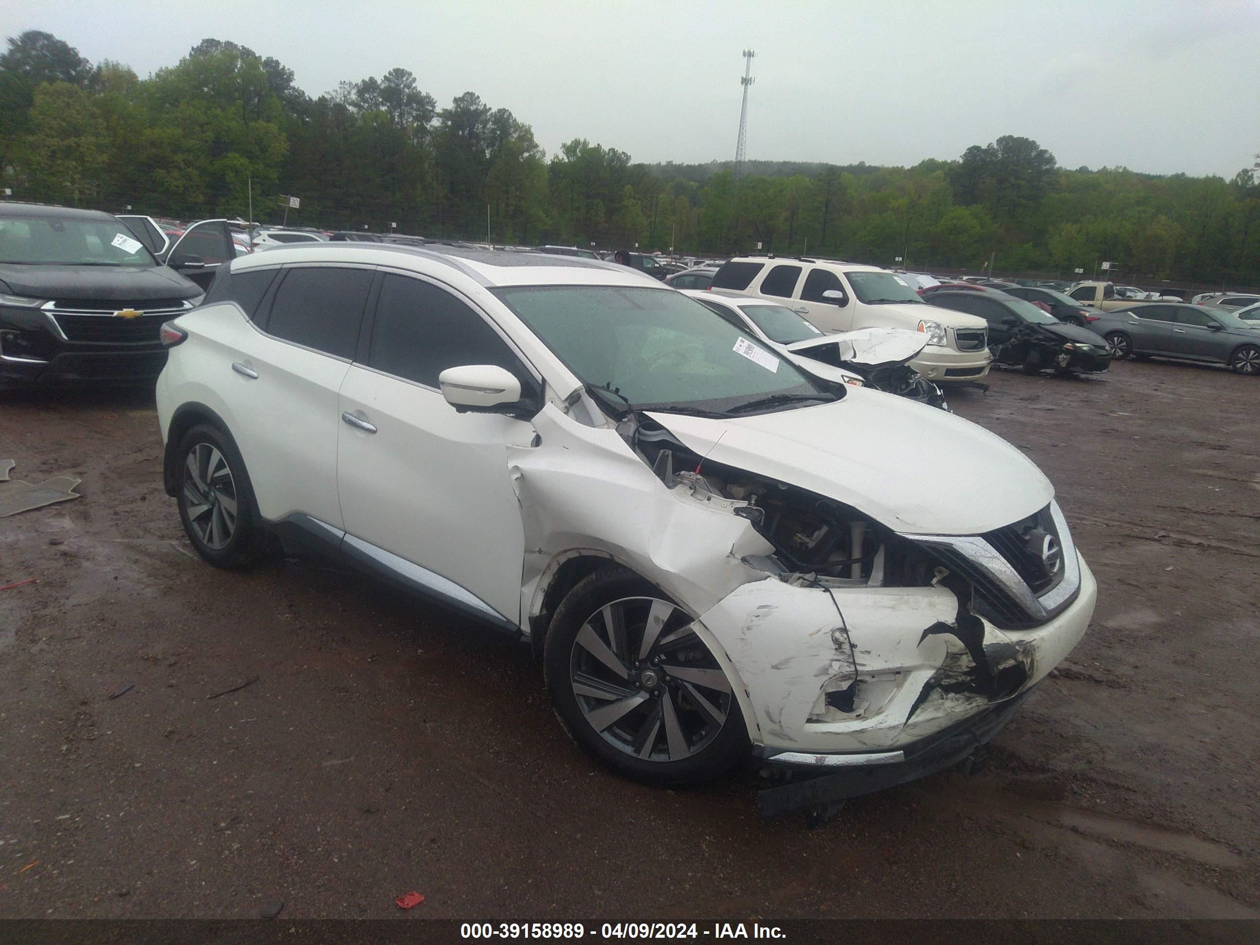 NISSAN MURANO 2015 5n1az2mg9fn209662