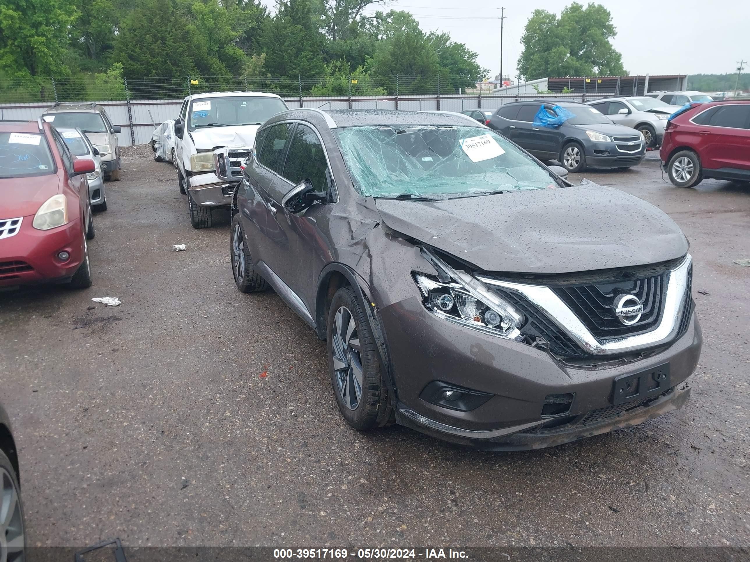 NISSAN MURANO 2015 5n1az2mg9fn212917