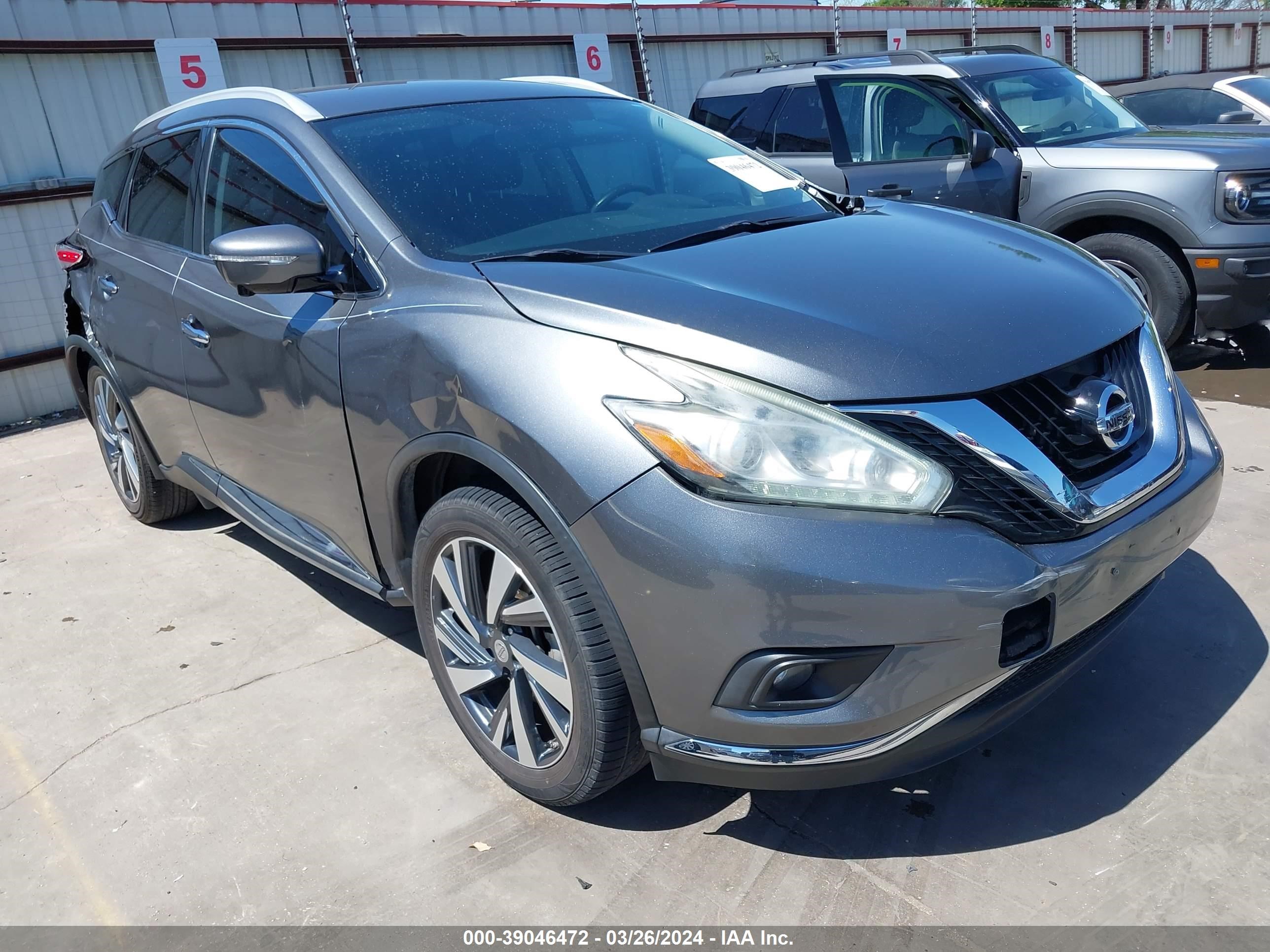 NISSAN MURANO 2015 5n1az2mg9fn231841