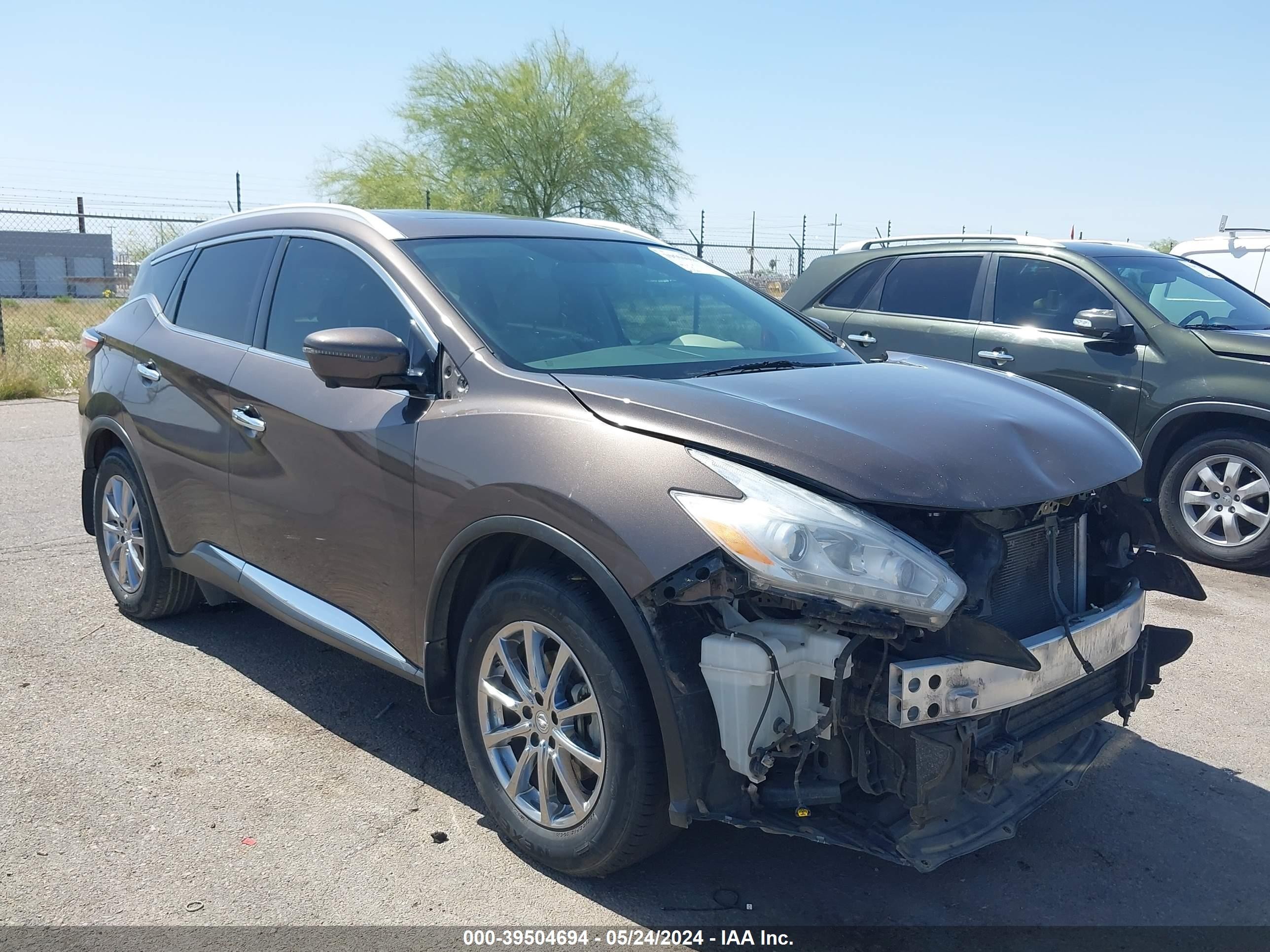 NISSAN MURANO 2016 5n1az2mg9gn158116