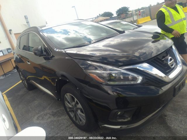 NISSAN MURANO 2018 5n1az2mg9jn133417