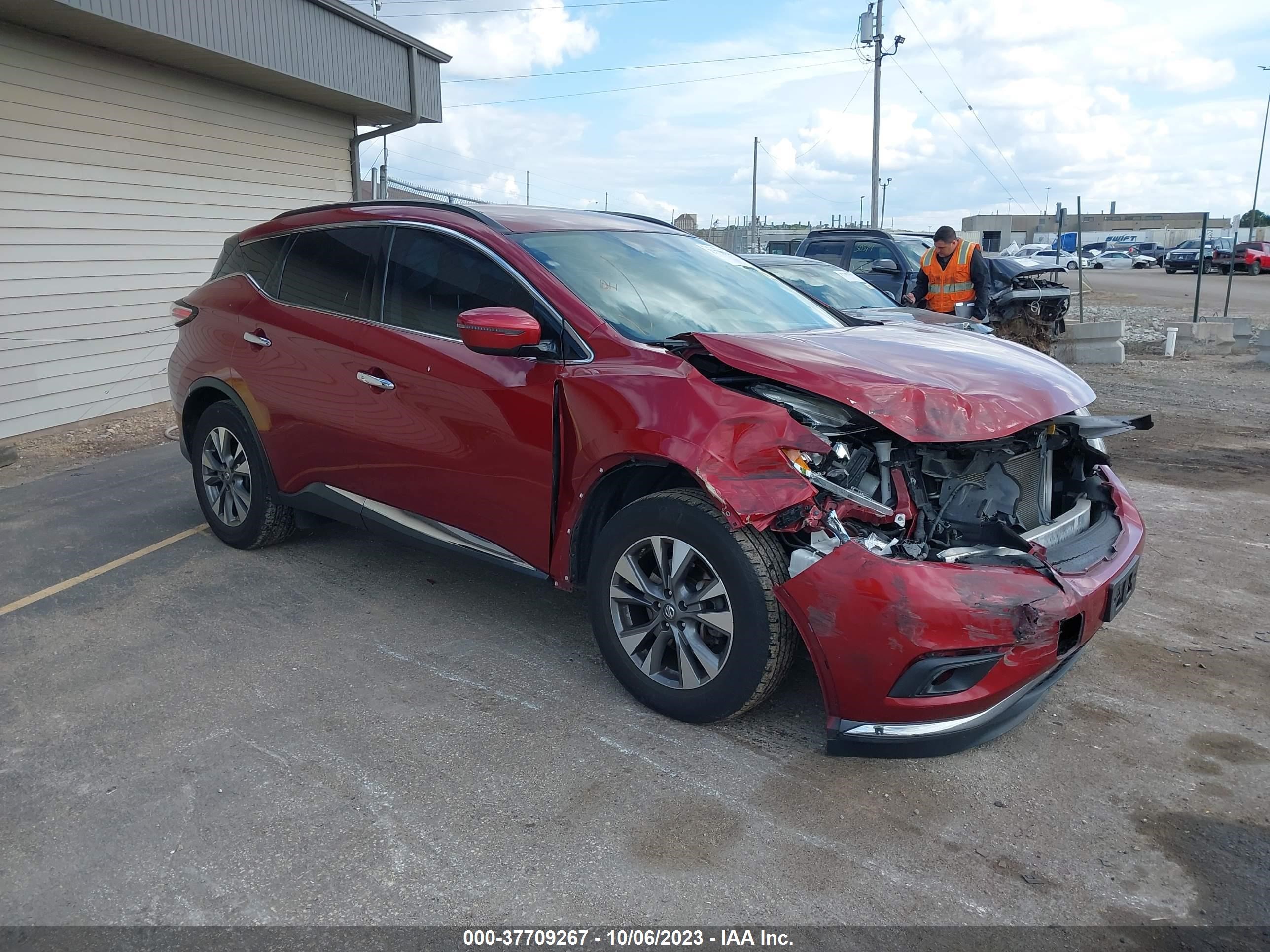 NISSAN MURANO 2017 5n1az2mgxhn109427