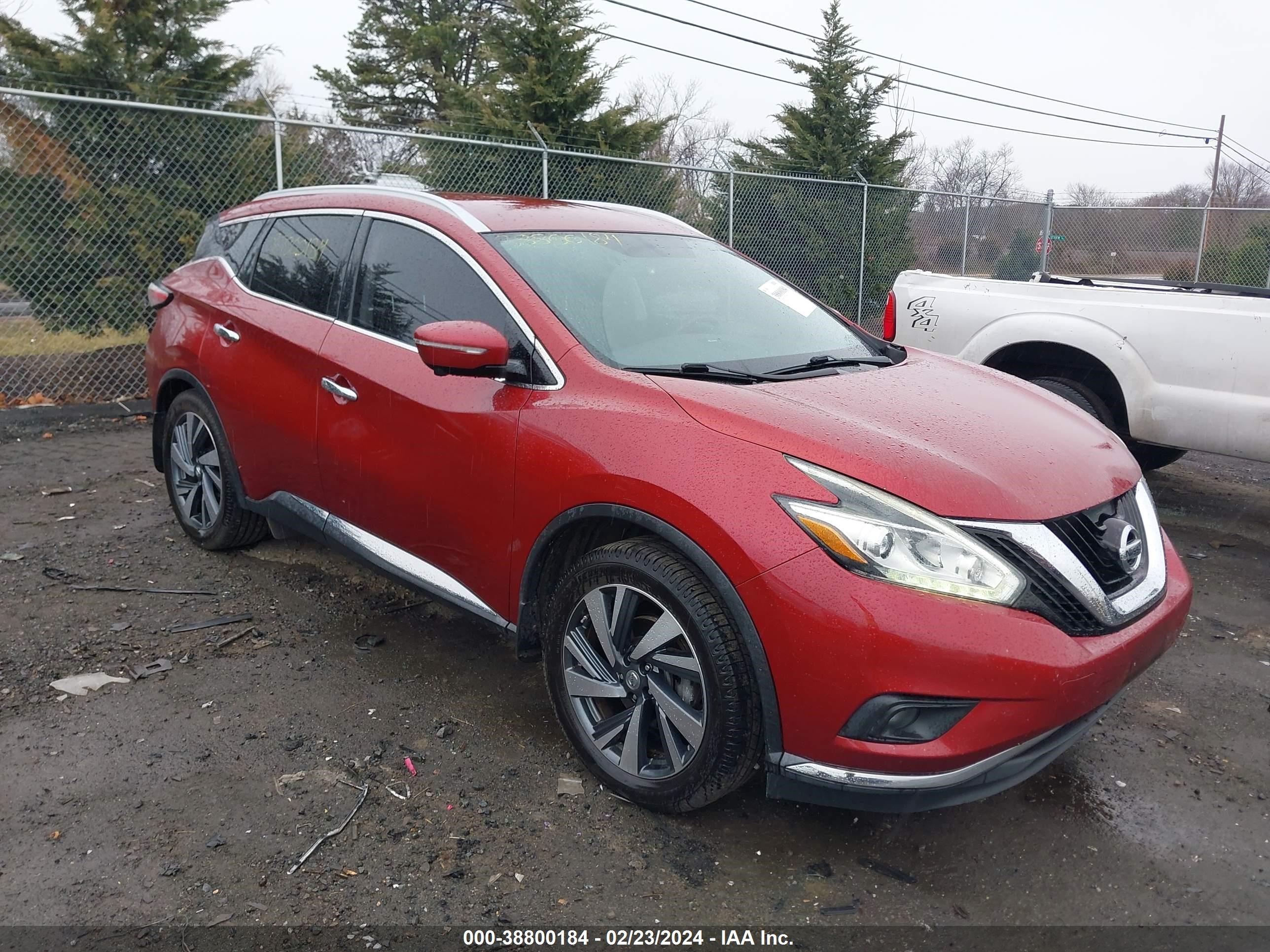 NISSAN MURANO 2015 5n1az2mh0fn204276