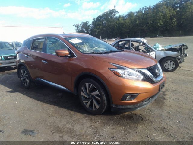 NISSAN MURANO 2016 5n1az2mh0gn155176