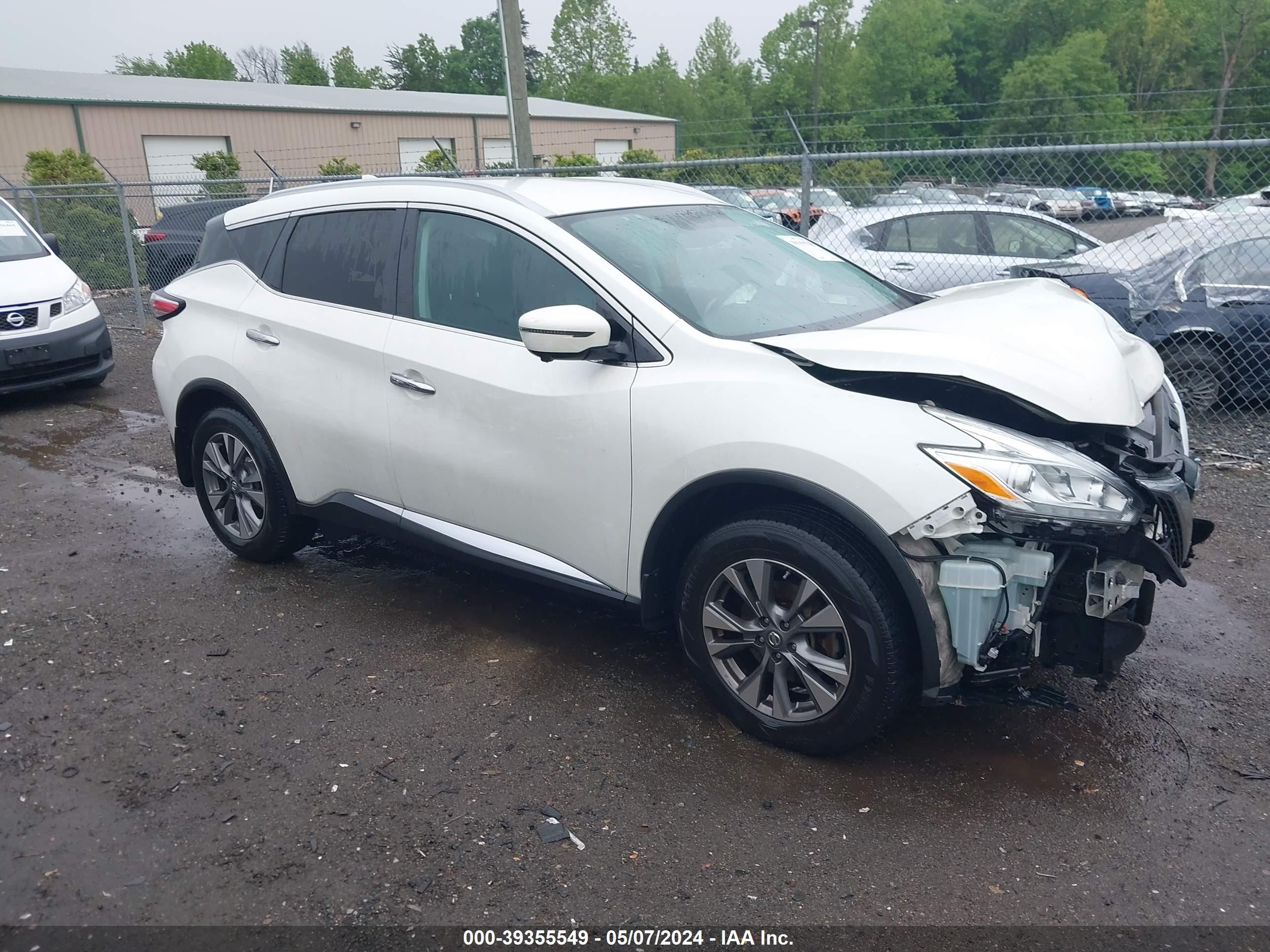 NISSAN MURANO 2017 5n1az2mh0hn120350