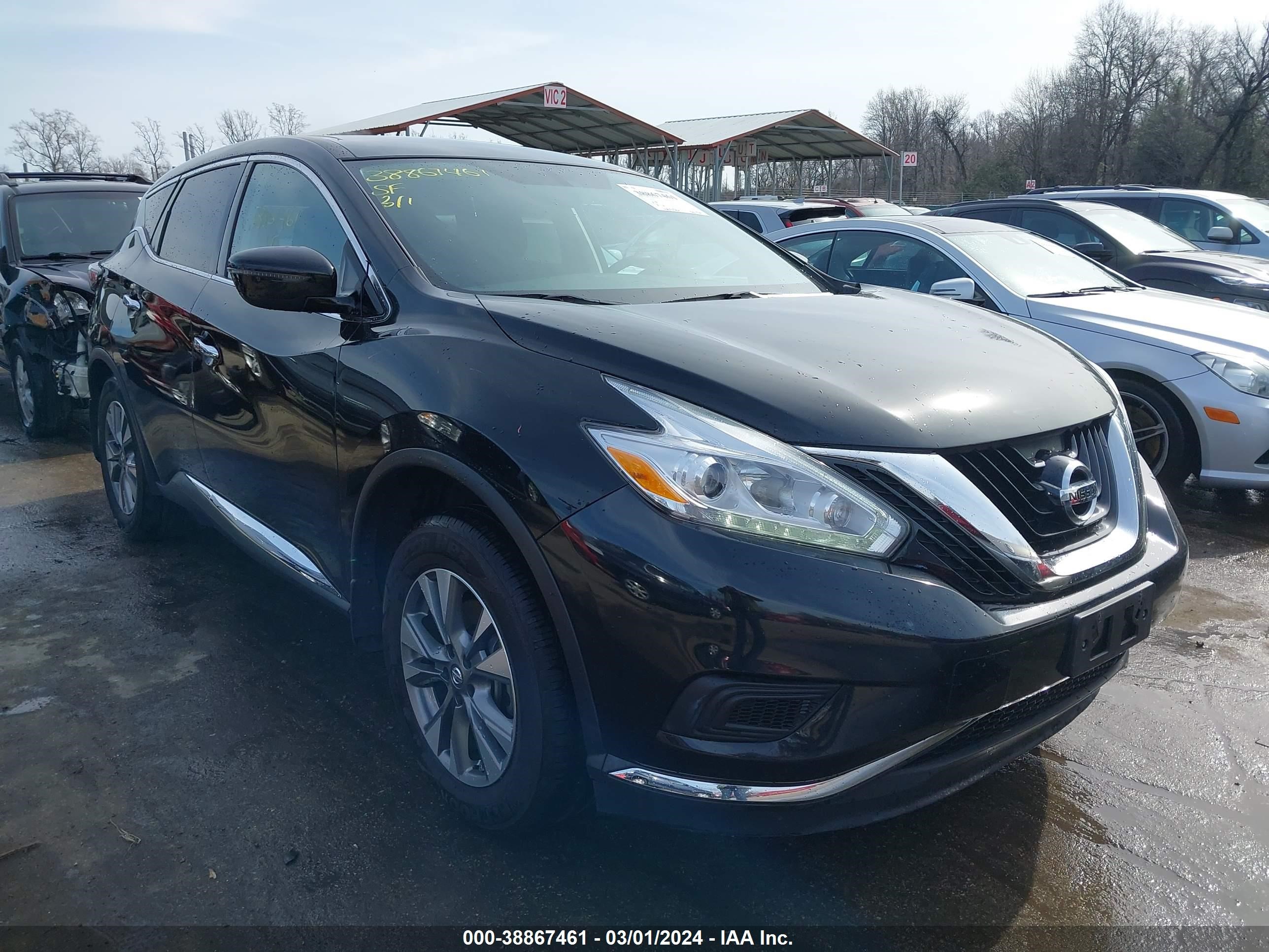 NISSAN MURANO 2017 5n1az2mh0hn124236