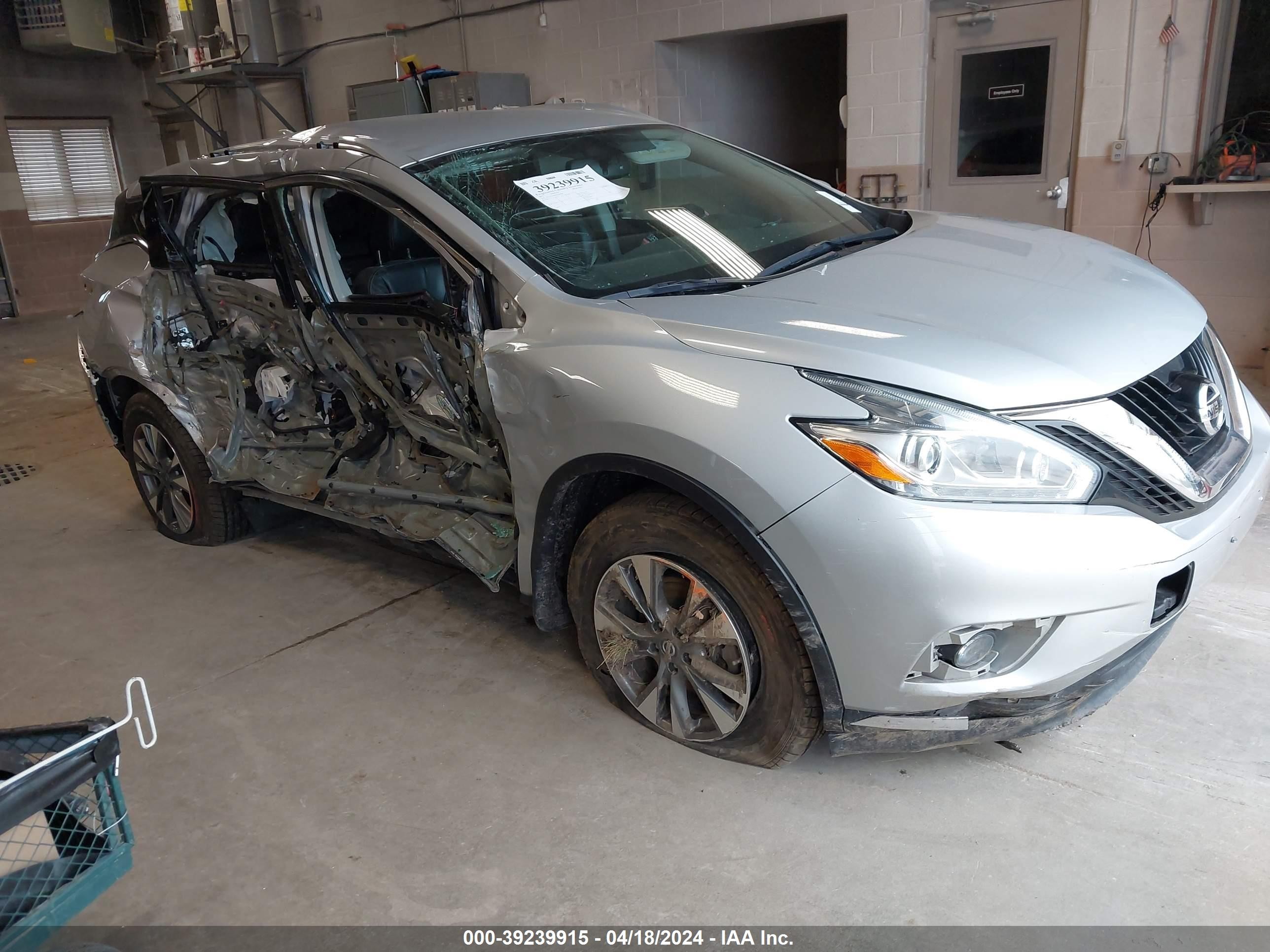 NISSAN MURANO 2017 5n1az2mh0hn183836