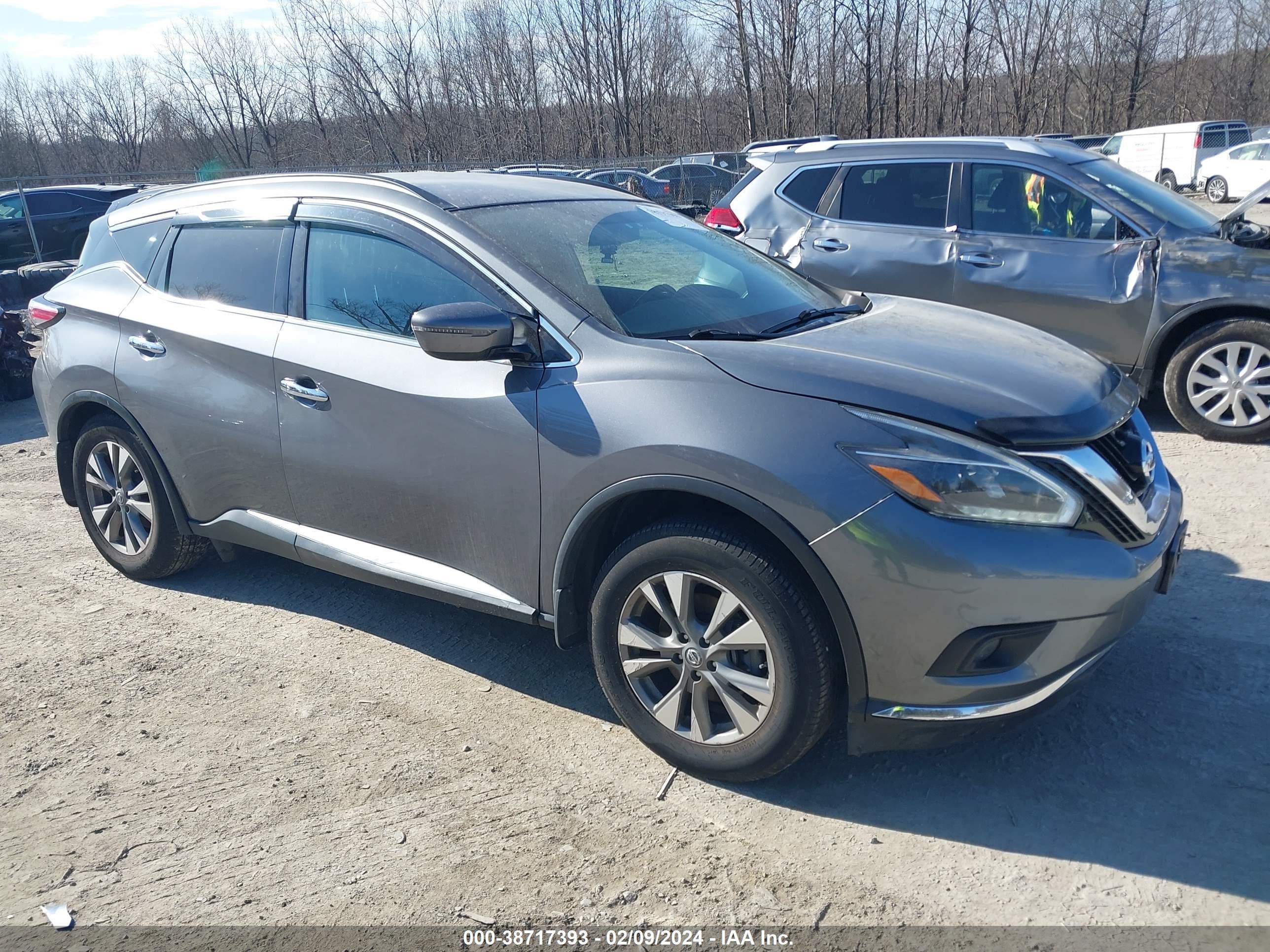 NISSAN MURANO 2018 5n1az2mh0jn183020