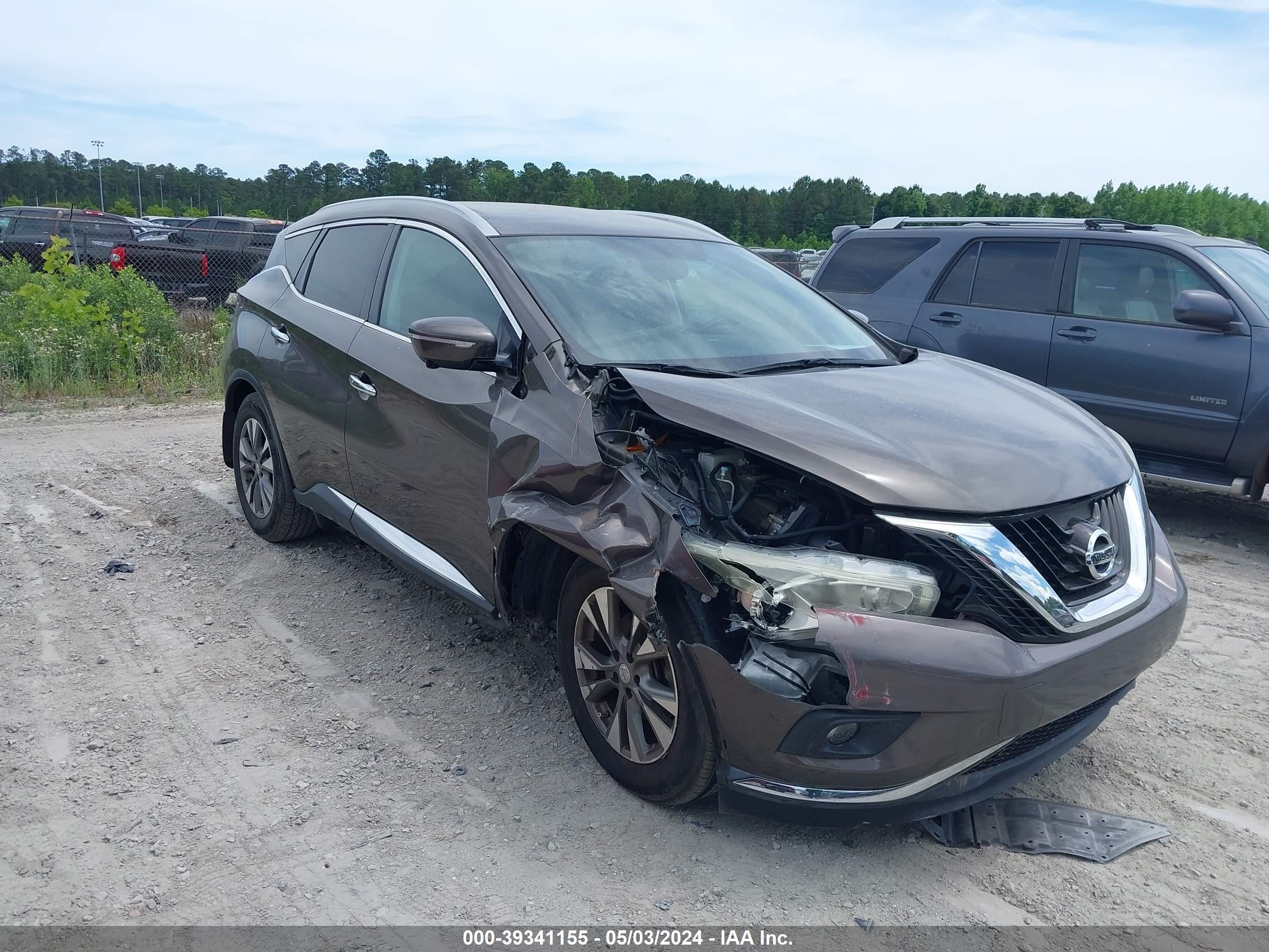 NISSAN MURANO 2015 5n1az2mh1fn215934