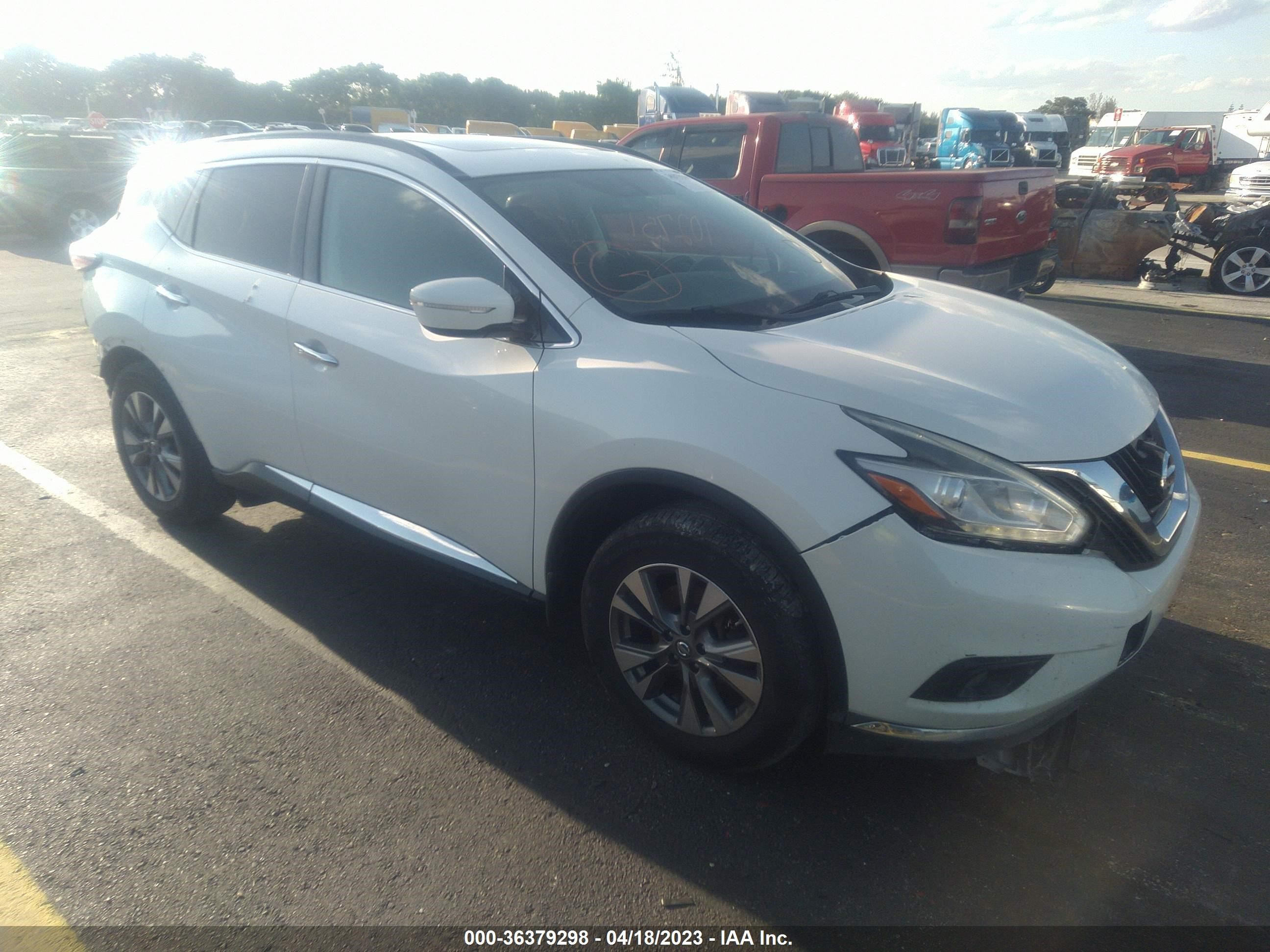 NISSAN MURANO 2015 5n1az2mh1fn254491