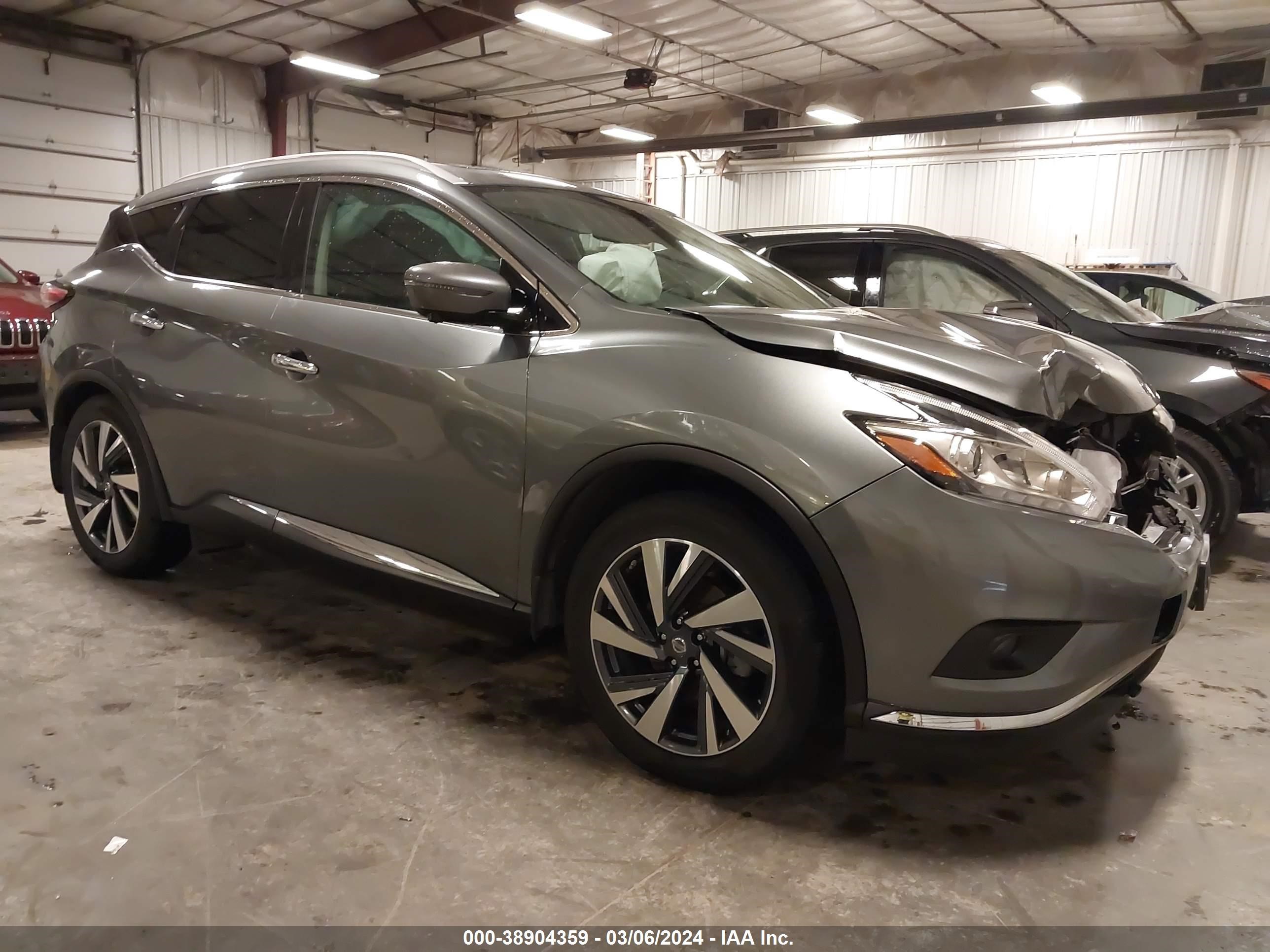 NISSAN MURANO 2016 5n1az2mh1gn111705