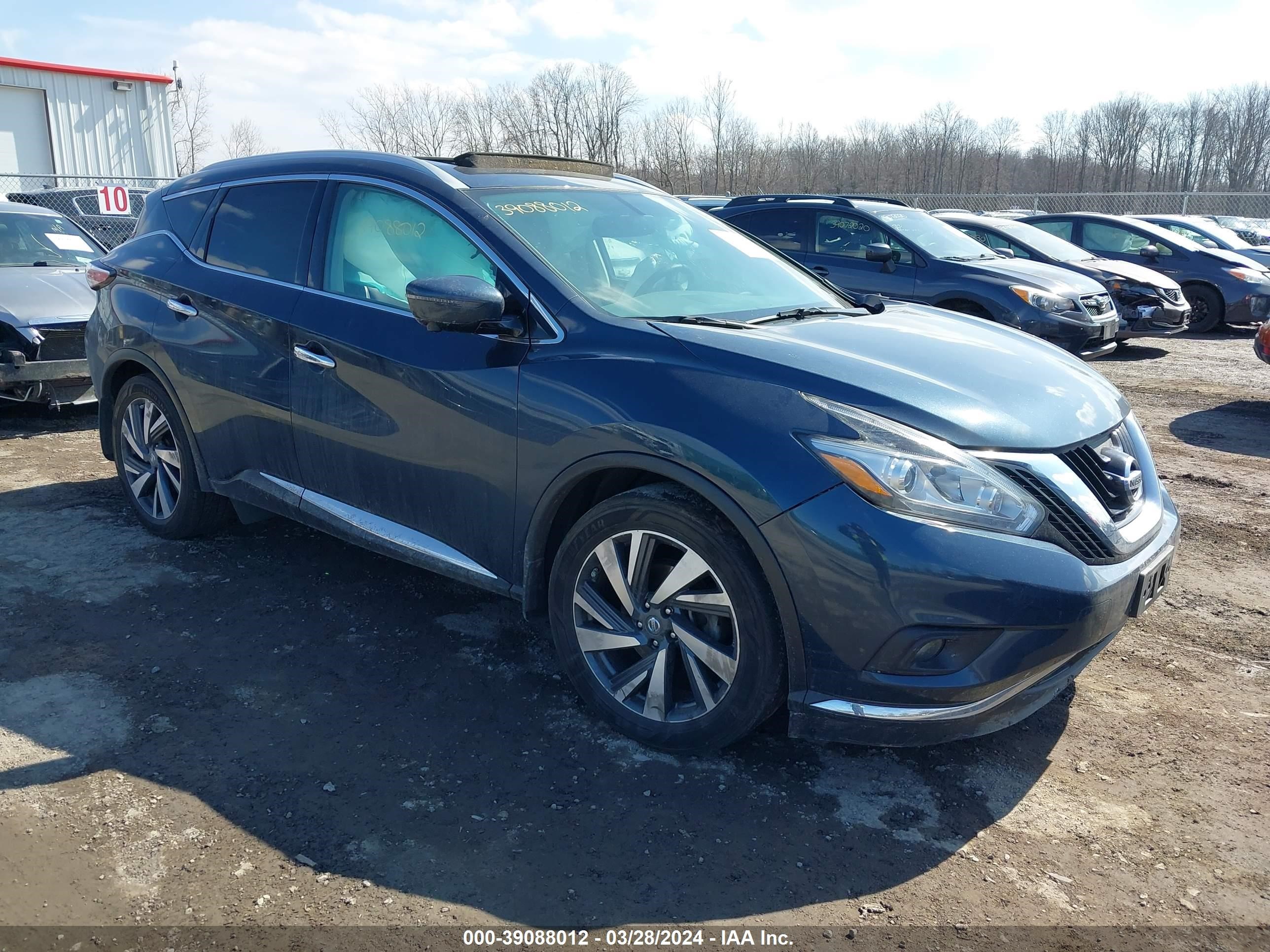 NISSAN MURANO 2017 5n1az2mh1hn127243