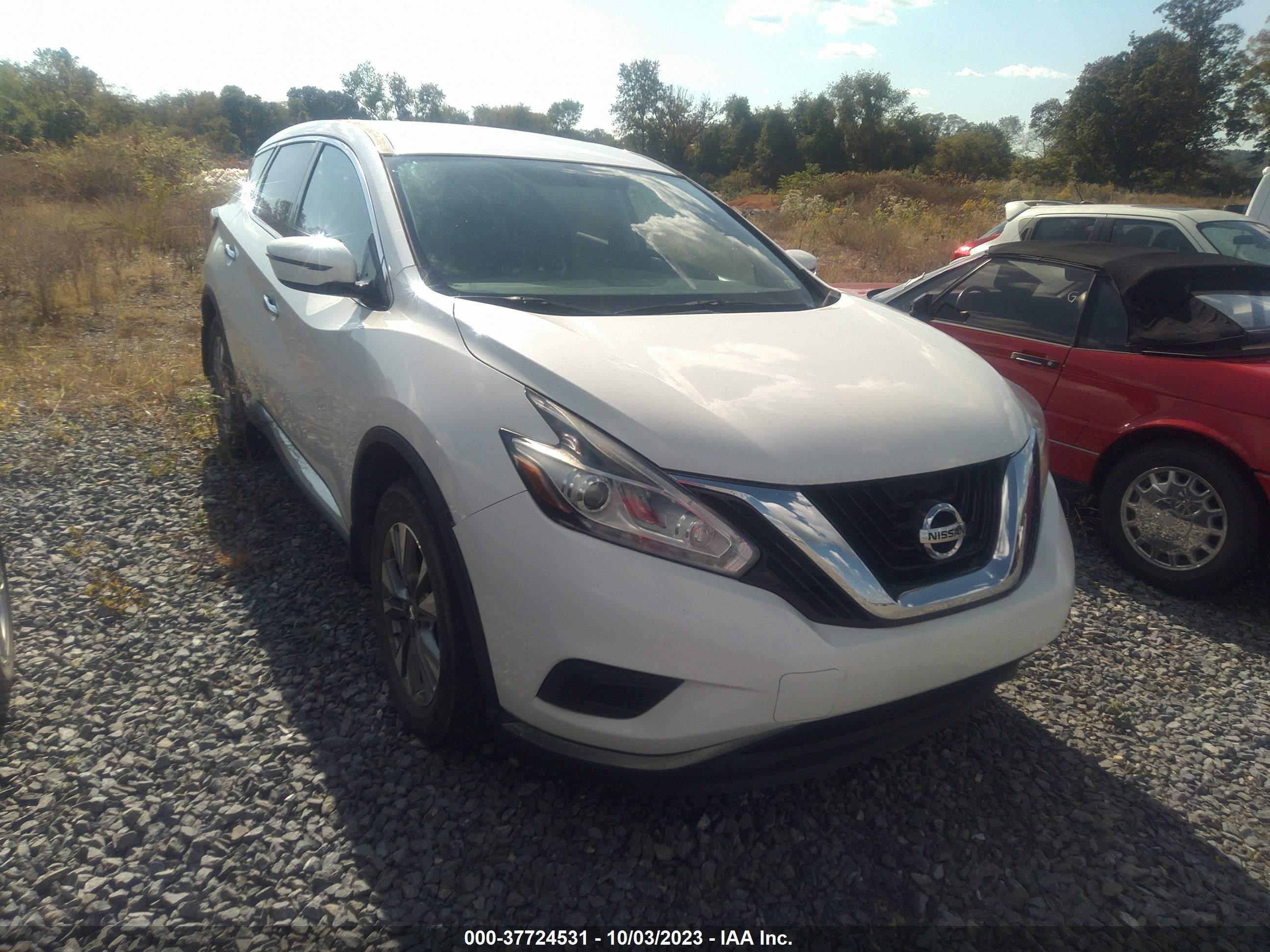 NISSAN MURANO 2017 5n1az2mh1hn176605