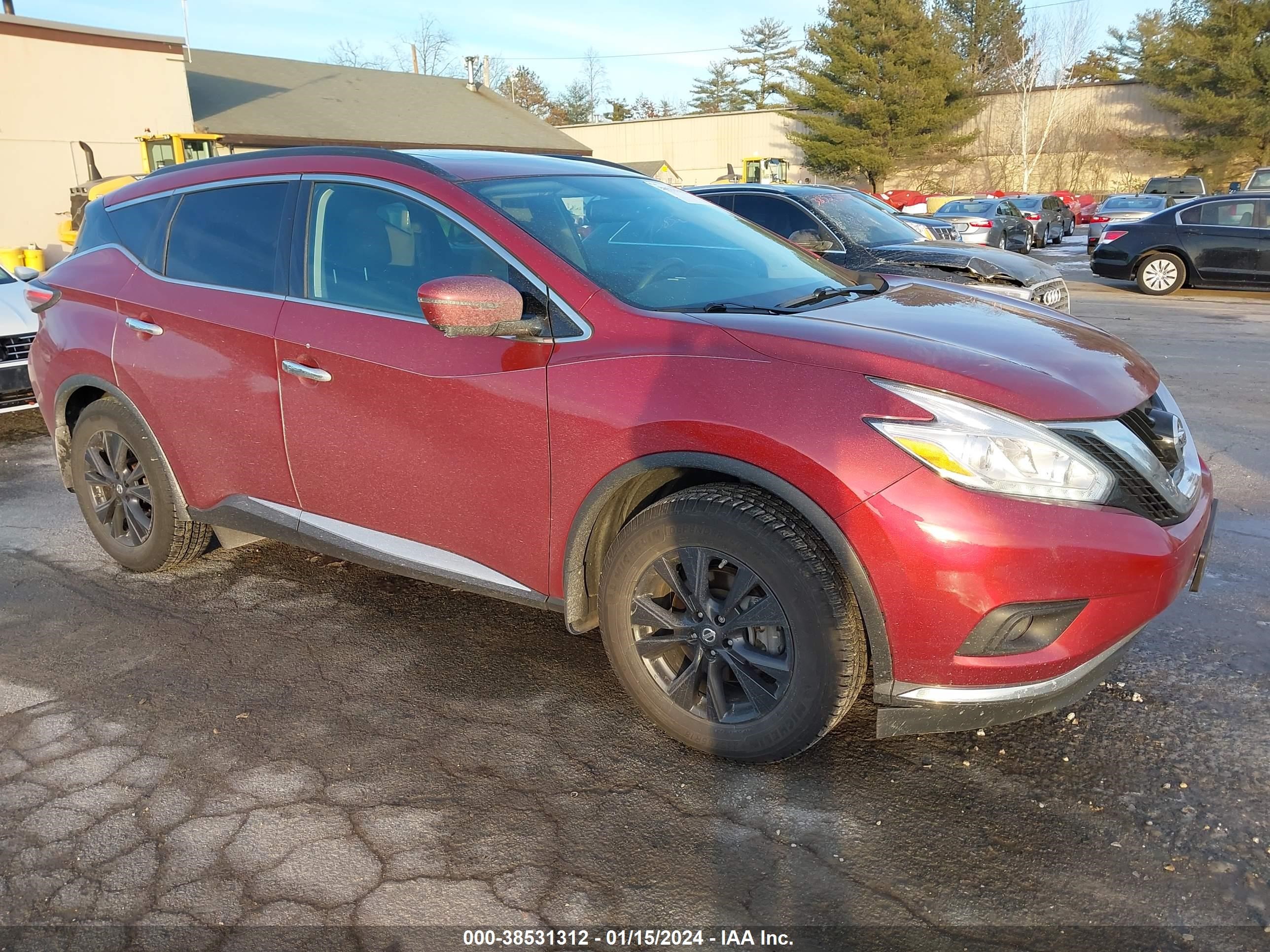 NISSAN MURANO 2017 5n1az2mh1hn184137