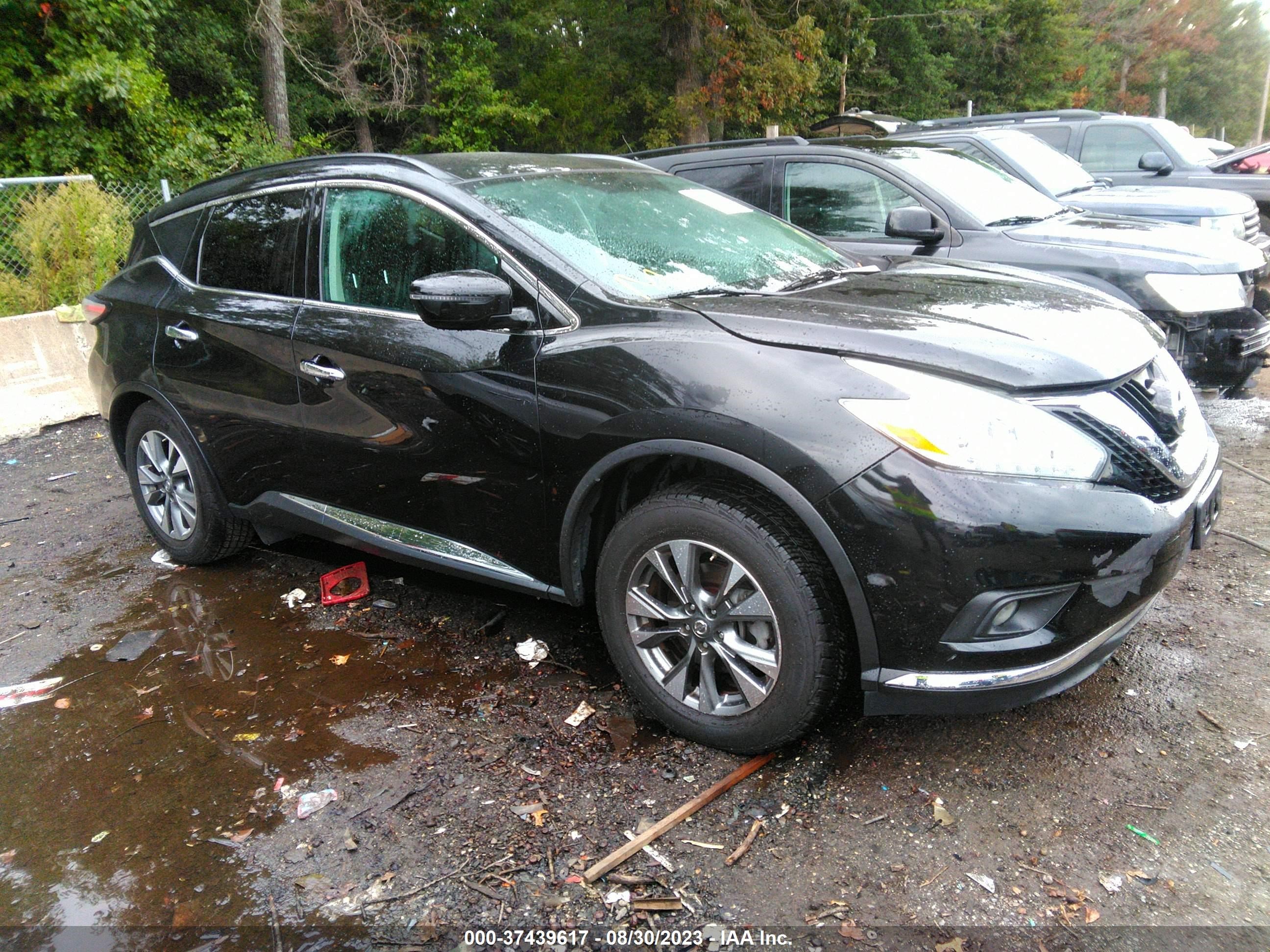 NISSAN MURANO 2016 5n1az2mh2gn117450