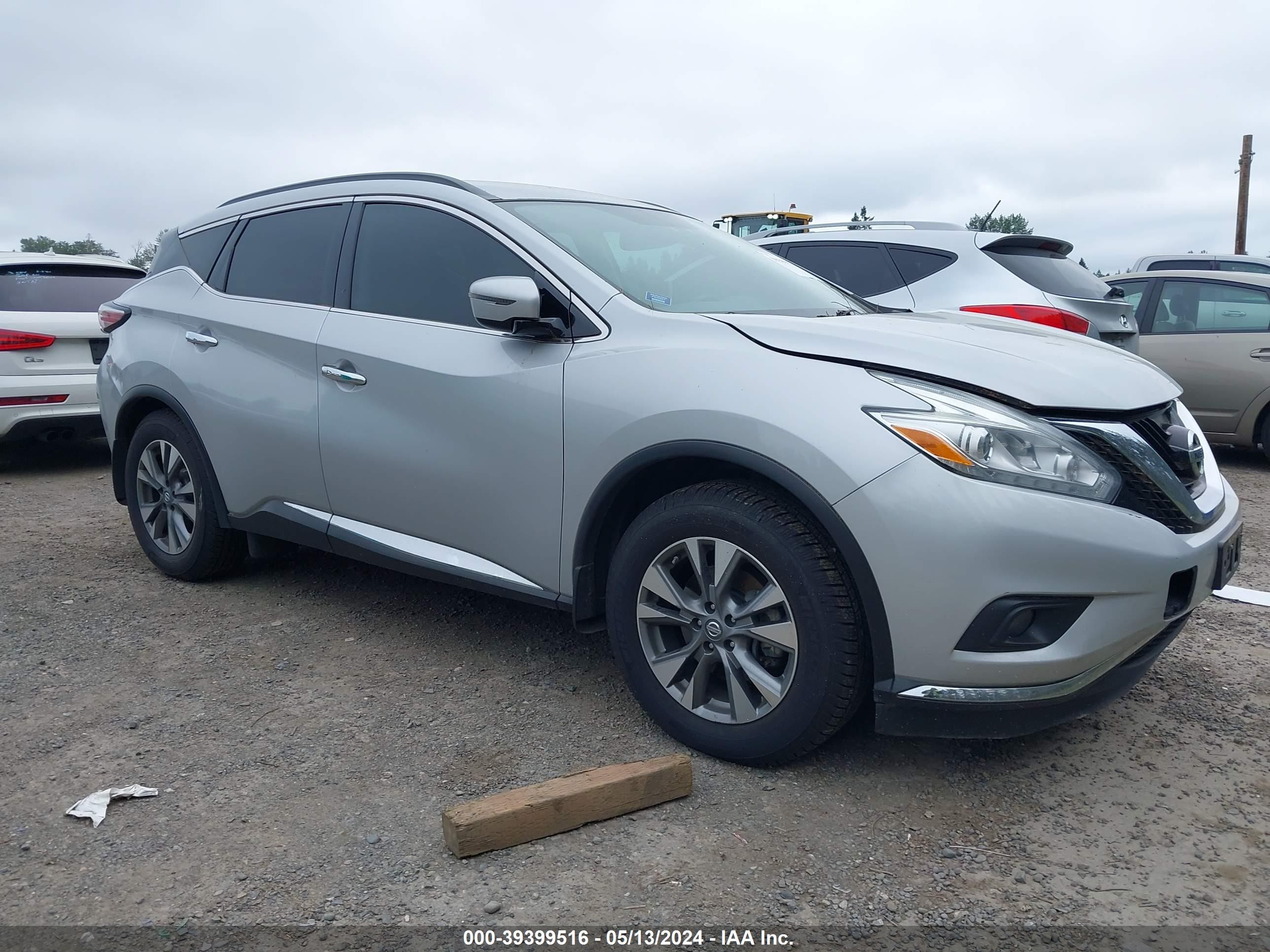 NISSAN MURANO 2016 5n1az2mh2gn126262