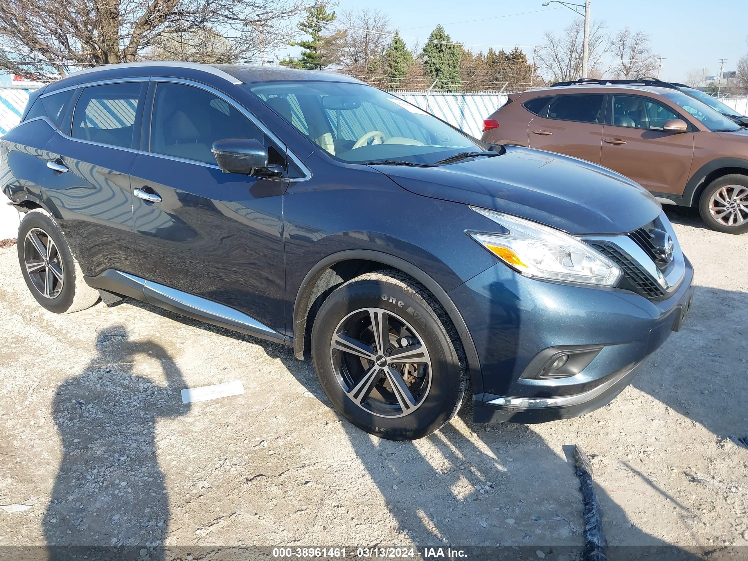 NISSAN MURANO 2016 5n1az2mh2gn170567