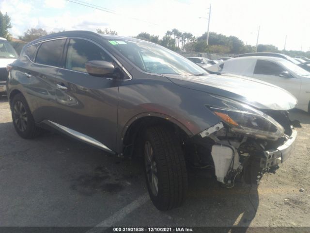 NISSAN MURANO 2018 5n1az2mh2jn158474