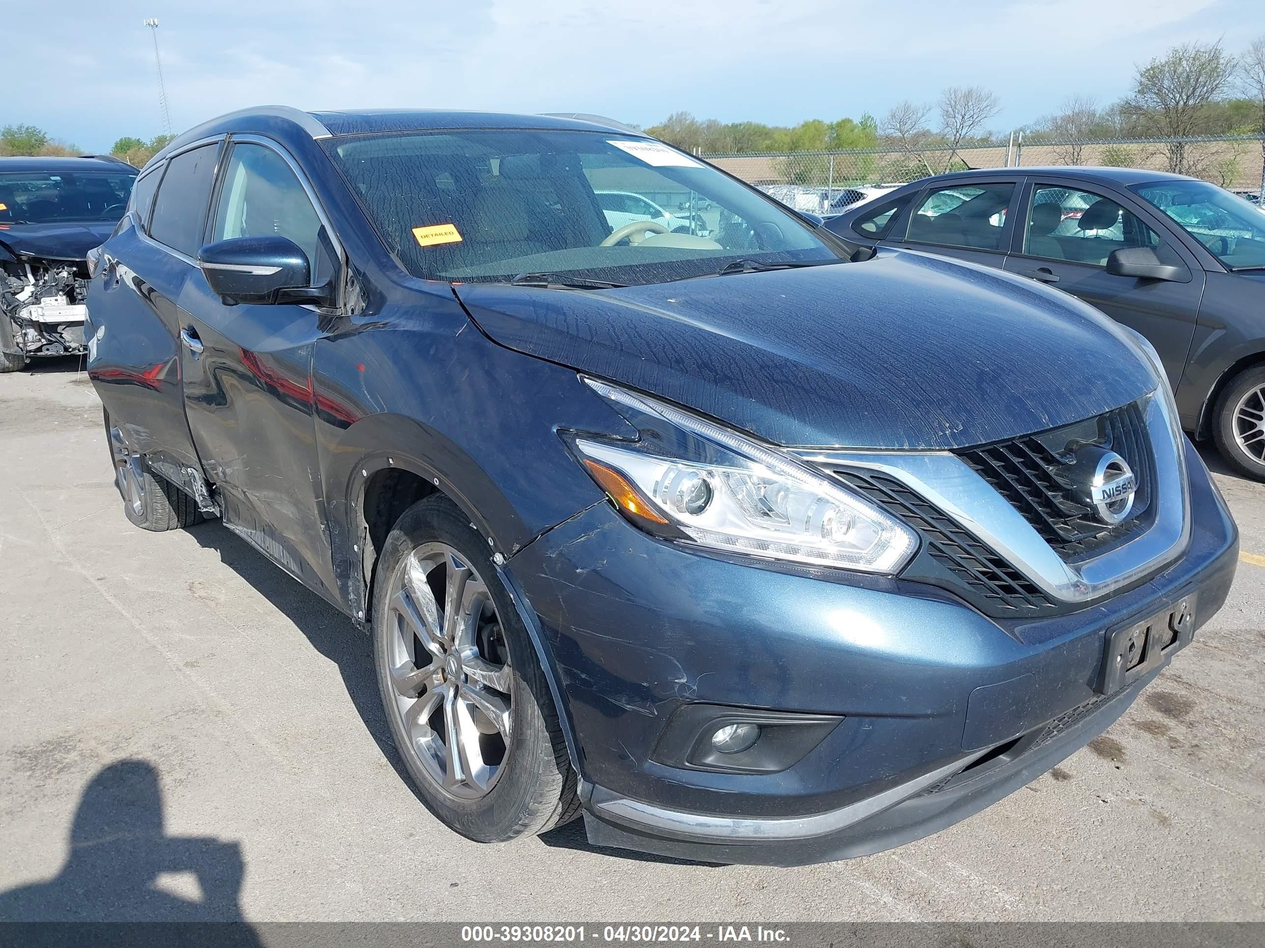 NISSAN MURANO 2015 5n1az2mh3fn240589