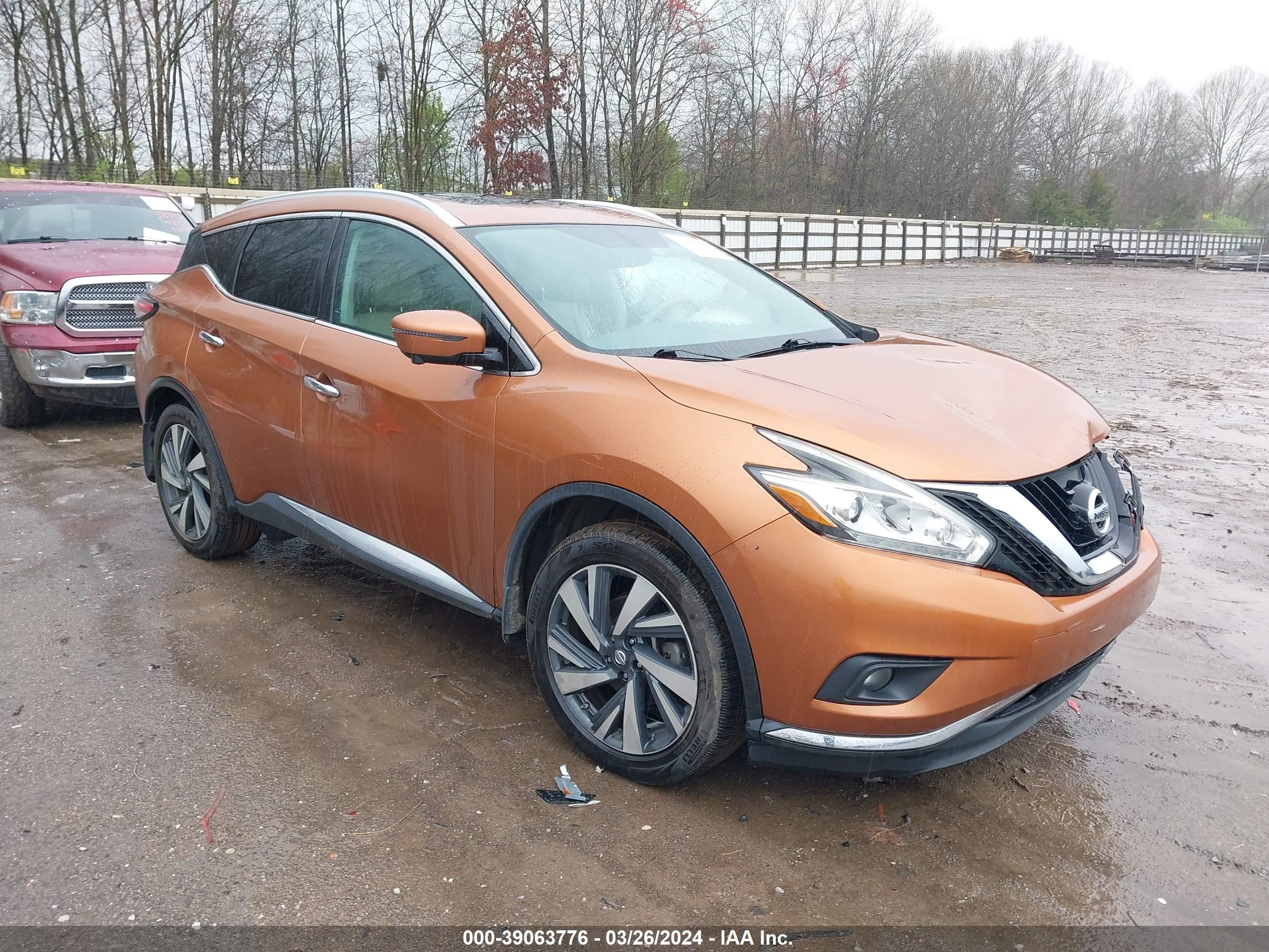 NISSAN MURANO 2016 5n1az2mh3gn126724