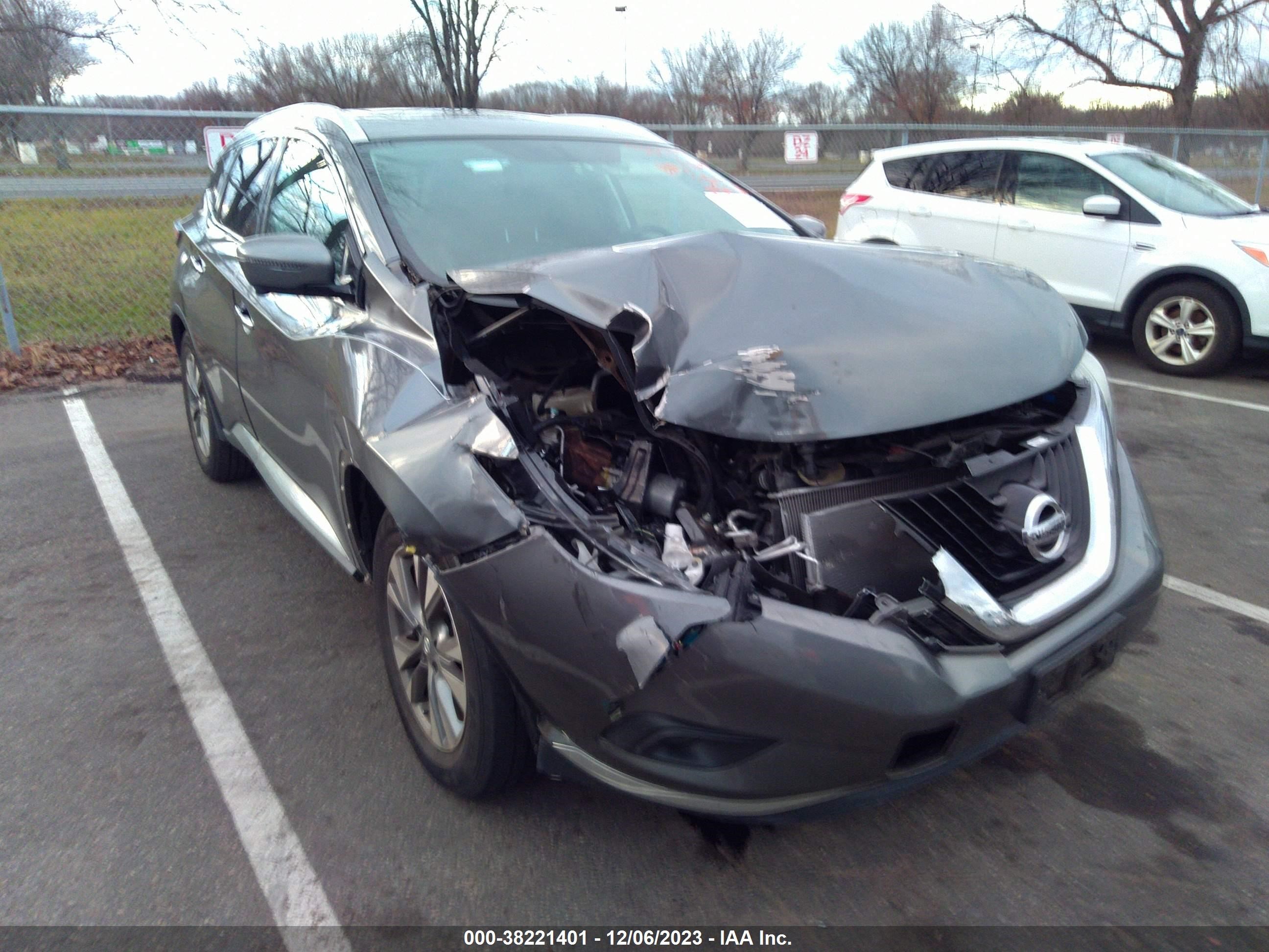 NISSAN MURANO 2016 5n1az2mh3gn146715