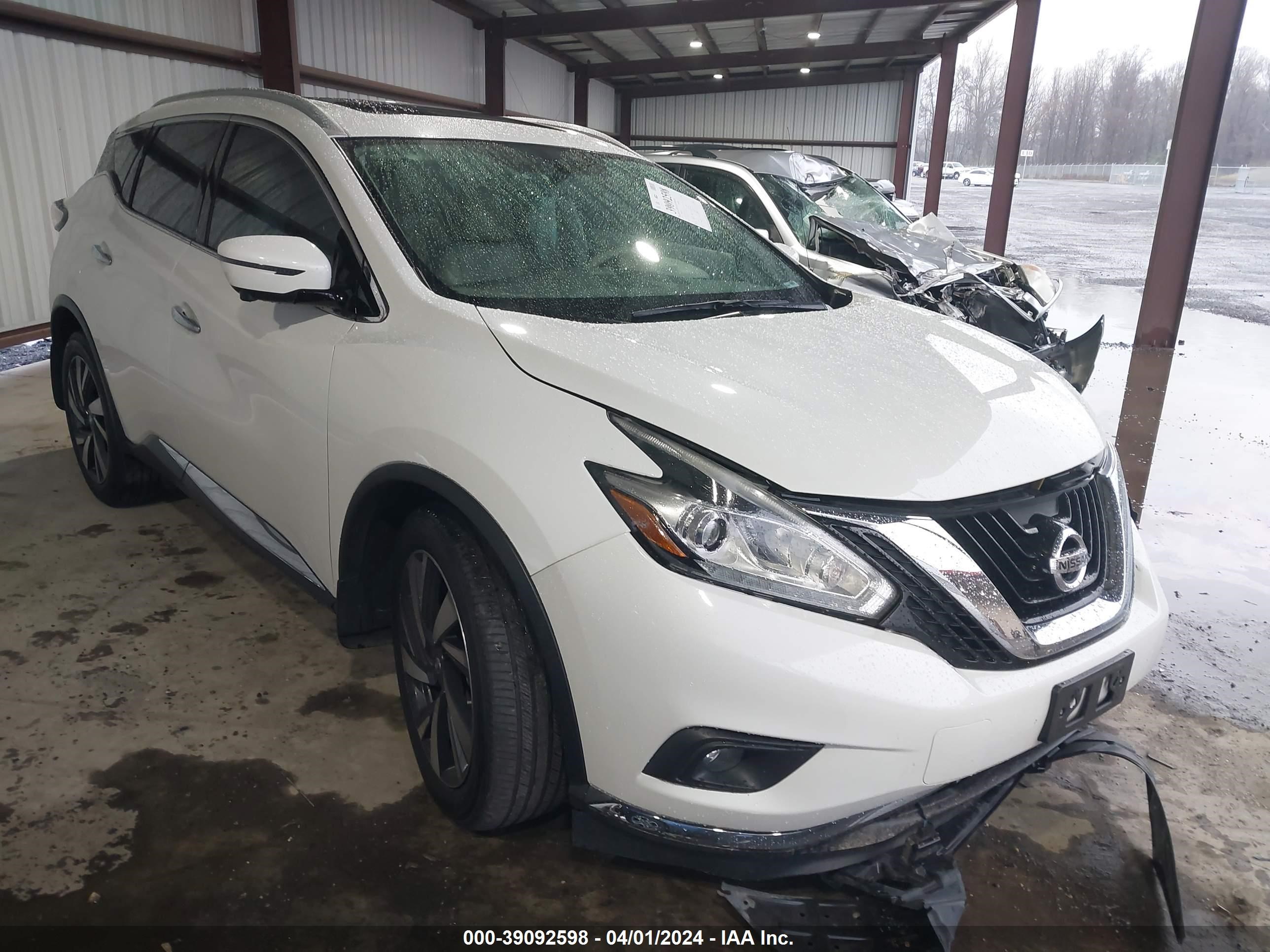 NISSAN MURANO 2017 5n1az2mh3hn138230