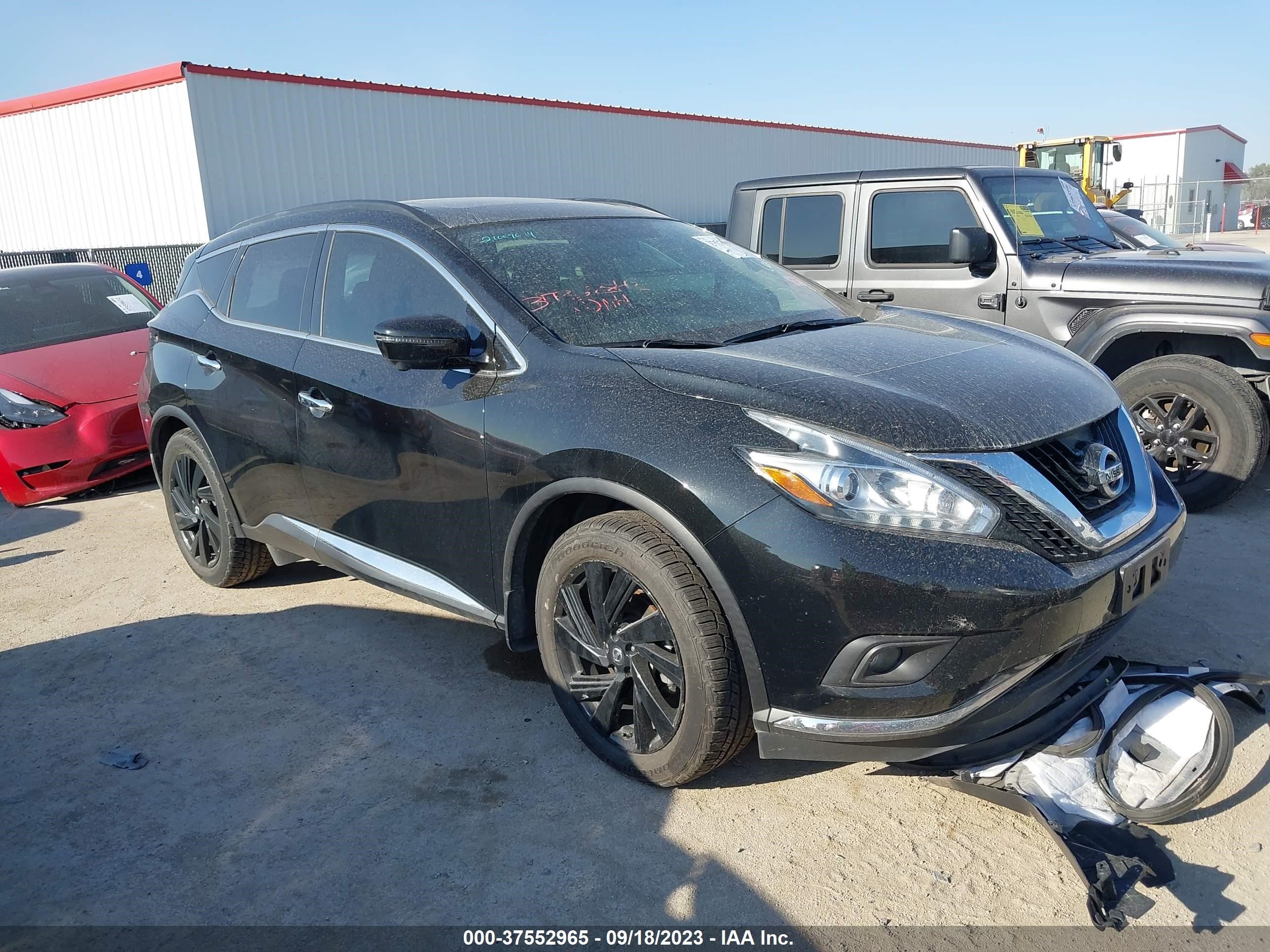 NISSAN MURANO 2017 5n1az2mh3hn176203