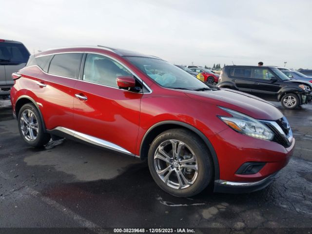 NISSAN MURANO 2018 5n1az2mh3jn103595