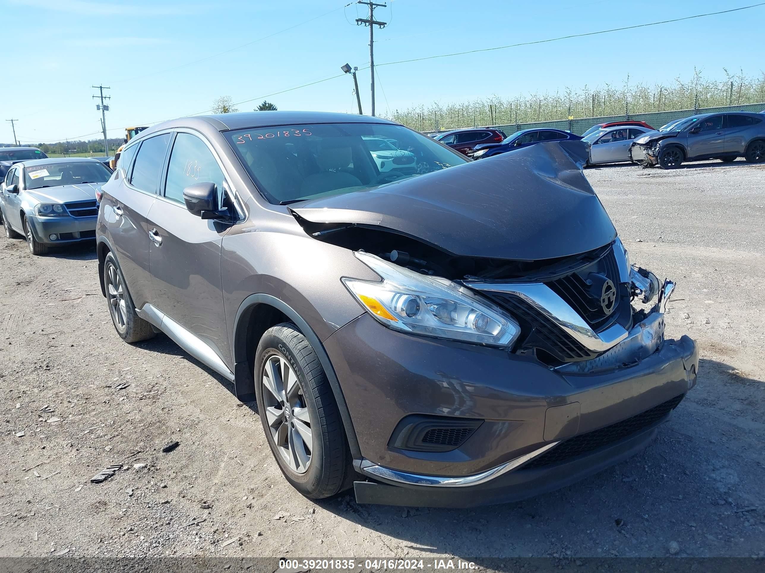 NISSAN MURANO 2016 5n1az2mh4gn165855